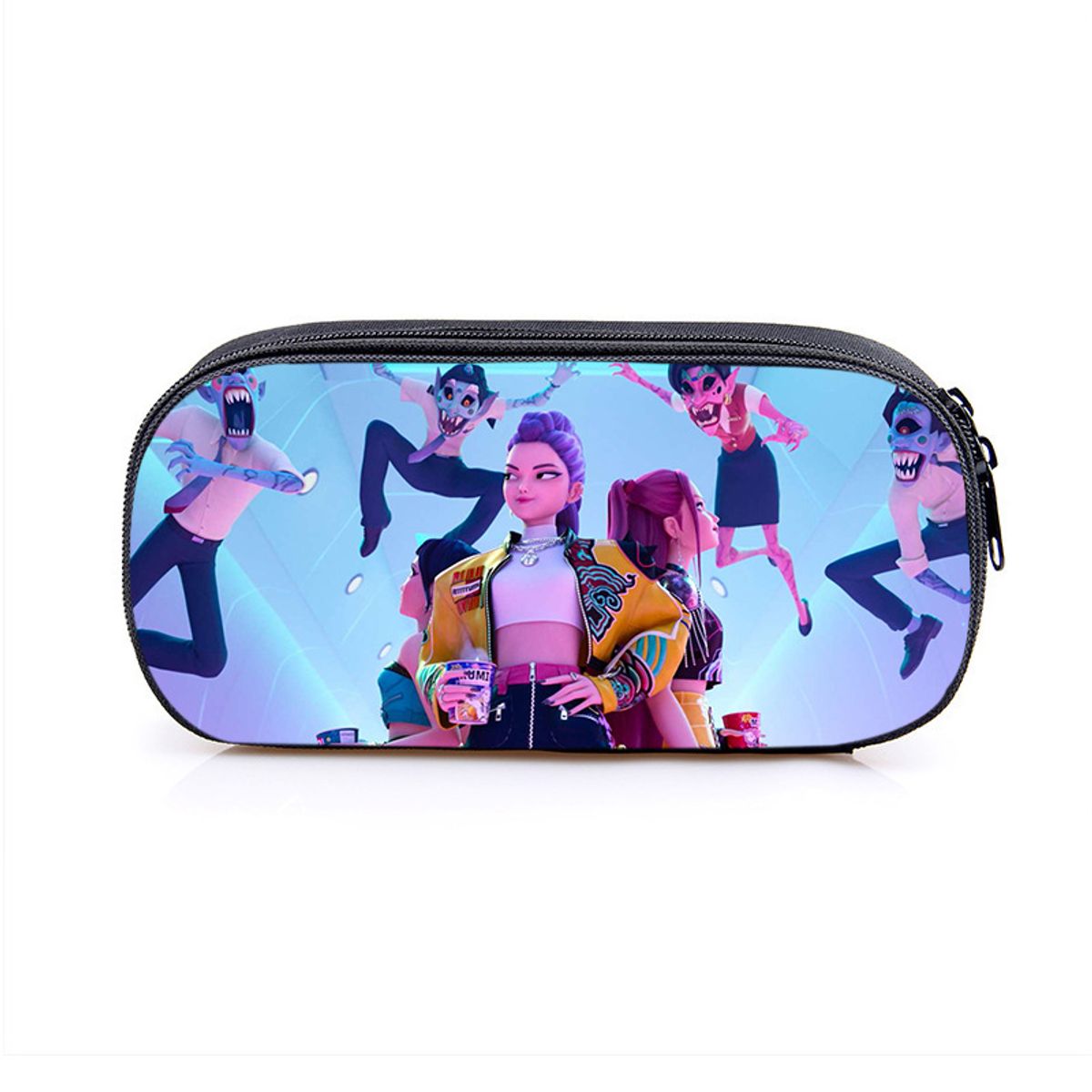TIOZONEY - Estuche portátil para lápices Kpop Demon Hunters