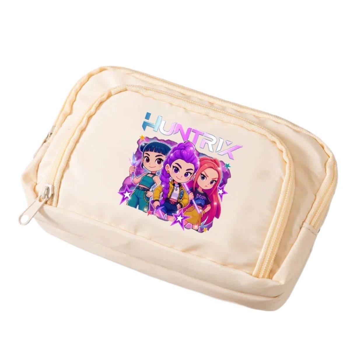 TIOZONEY - Estuche portátil multifunción para lápices Kpop Demon Hunters