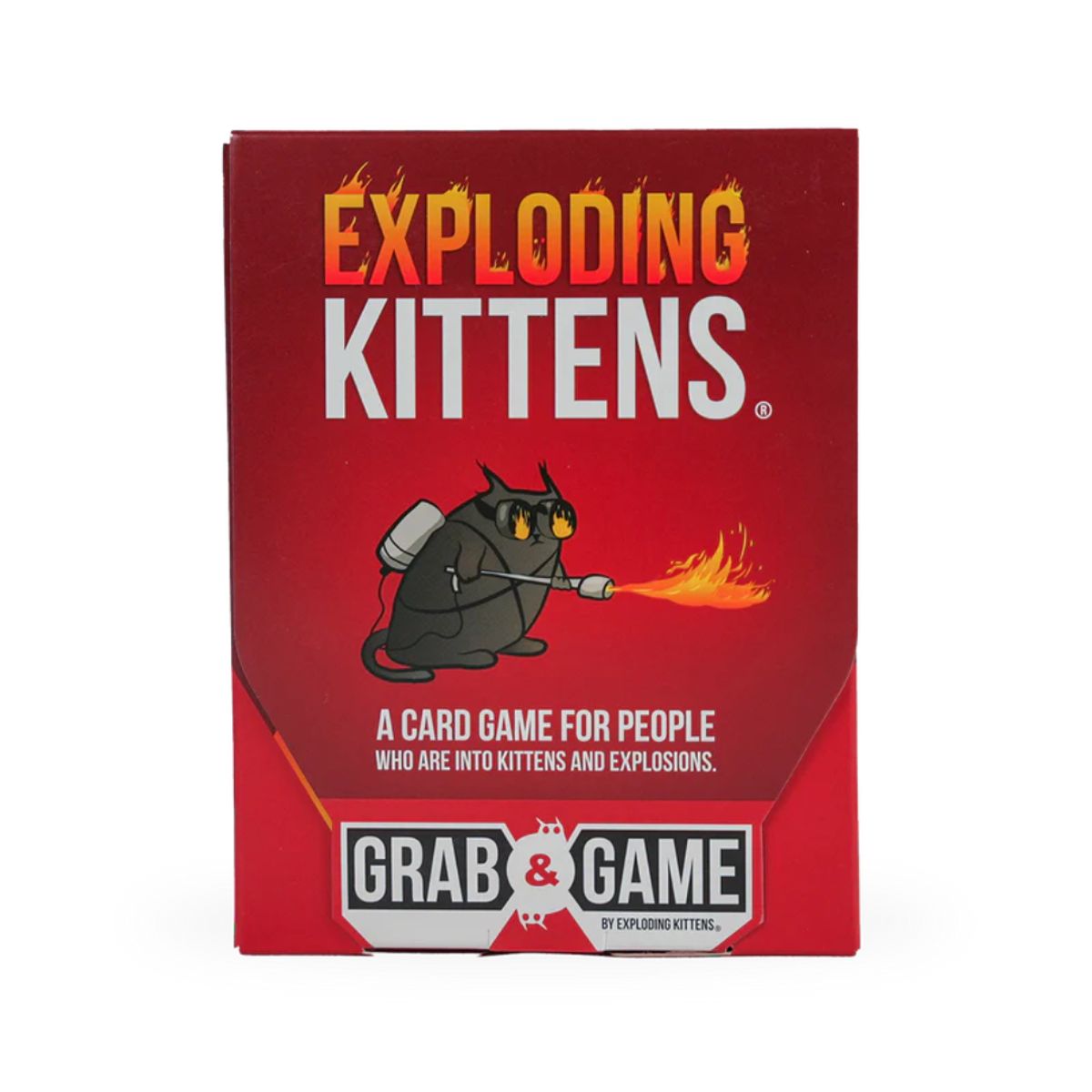 EXPLODING KITTENS - Exploding Kittens Original Edición para agarrar y jugar para 2-4 jugadores