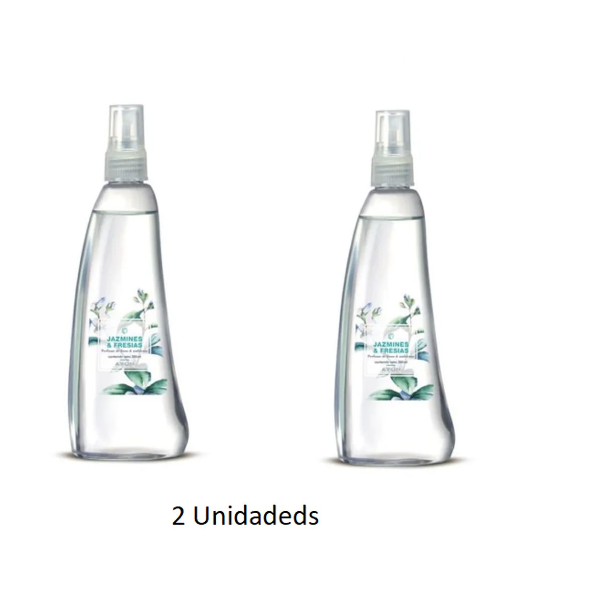 AVON - Avon - Aromatizante de Telas en Spray - Jazmines y fresias 2 unidades