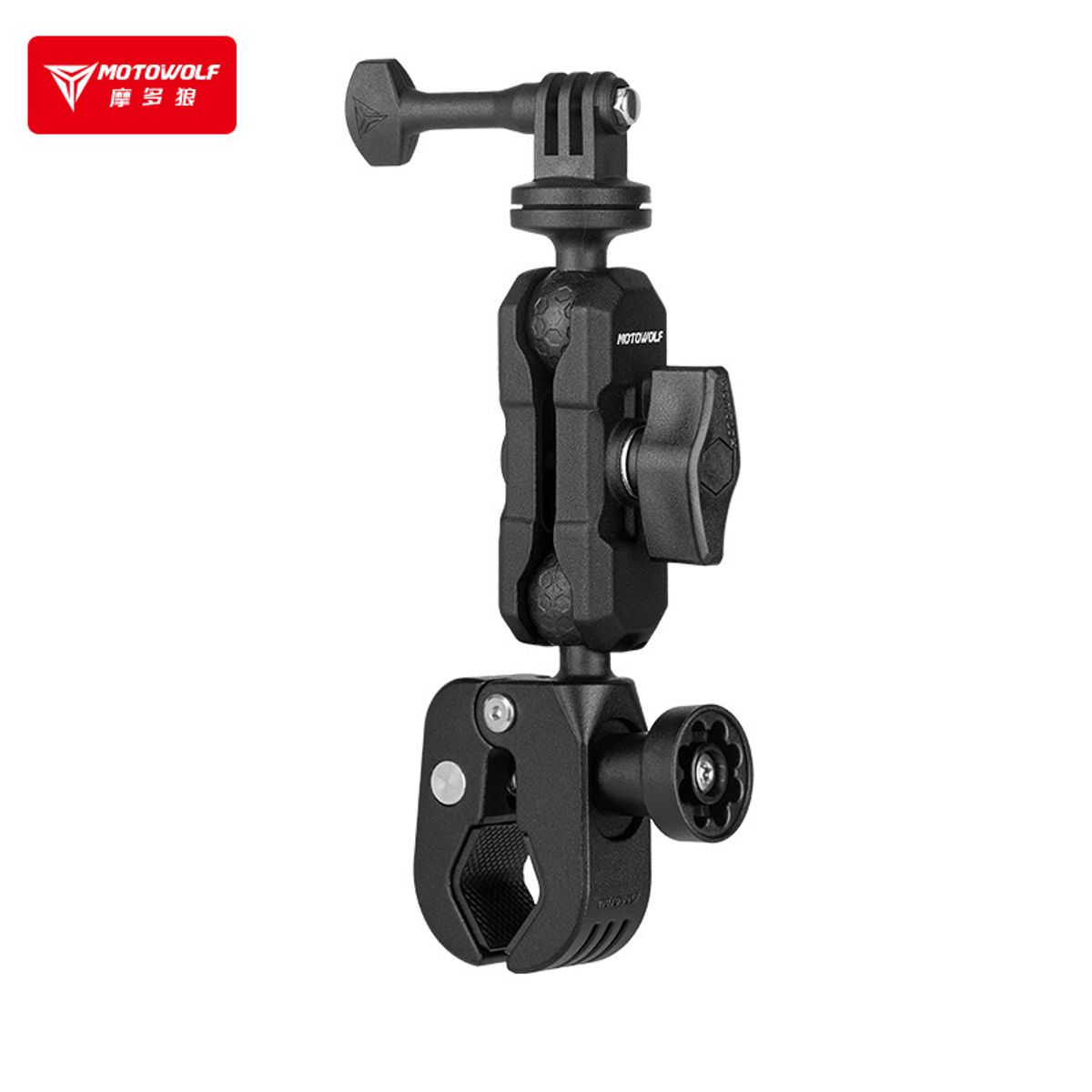 MOTOWOLF - Soporte Flexible Ajustable para Cámara Deportiva MOTOWOLF MDL3532B