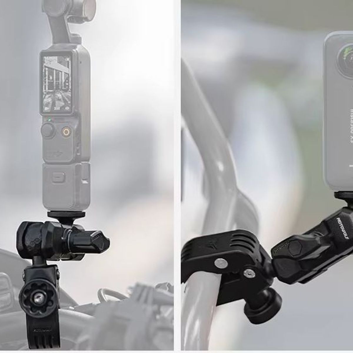 MOTOWOLF - Soporte Flexible Ajustable para Cámara Deportiva MOTOWOLF MDL3532B