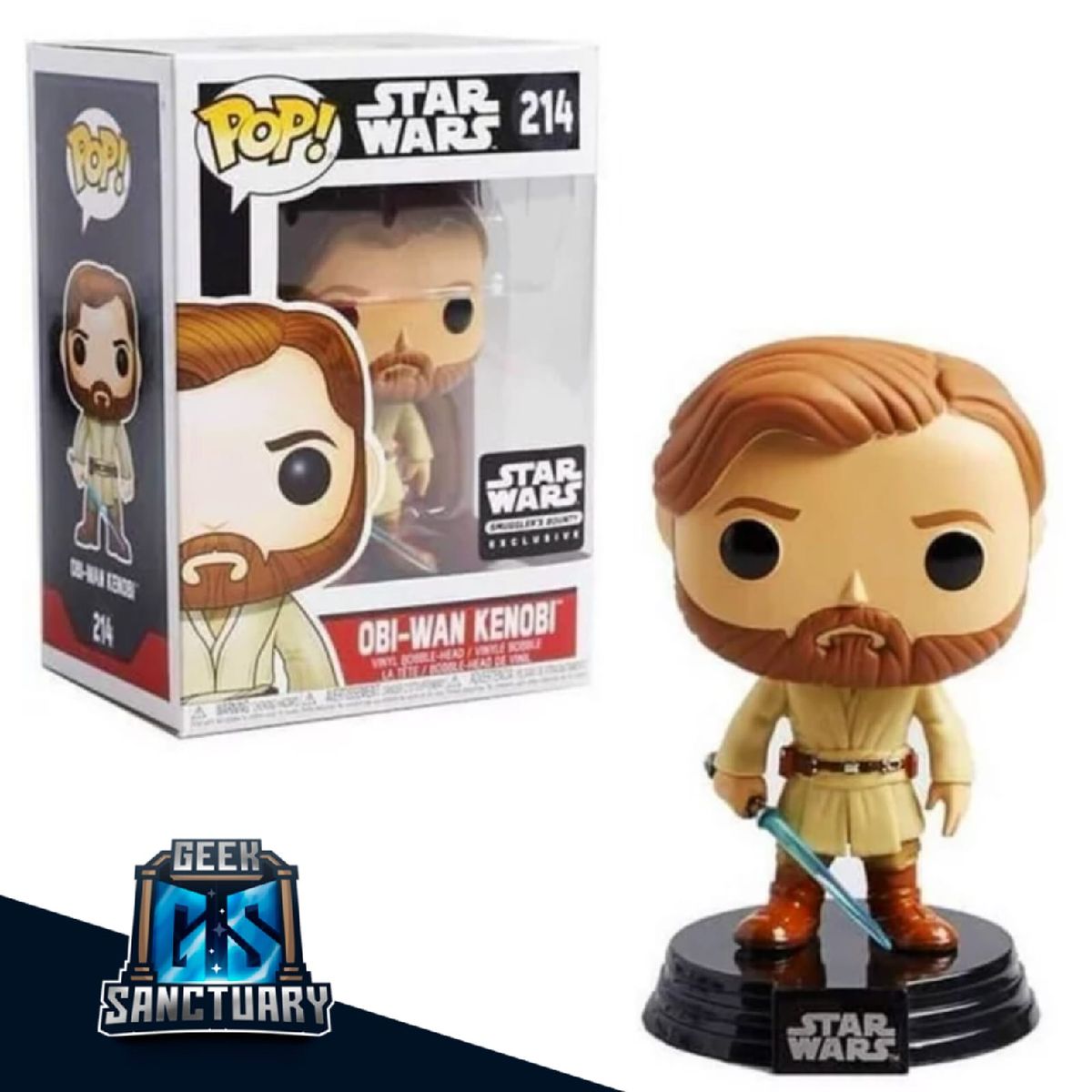 FUNKO POP OBI-WAN KENOBI STAR WARS REVENGE OF THE SITH 214 SMUGGLERS BOUNTY, marca FUNKO - Foto Principal