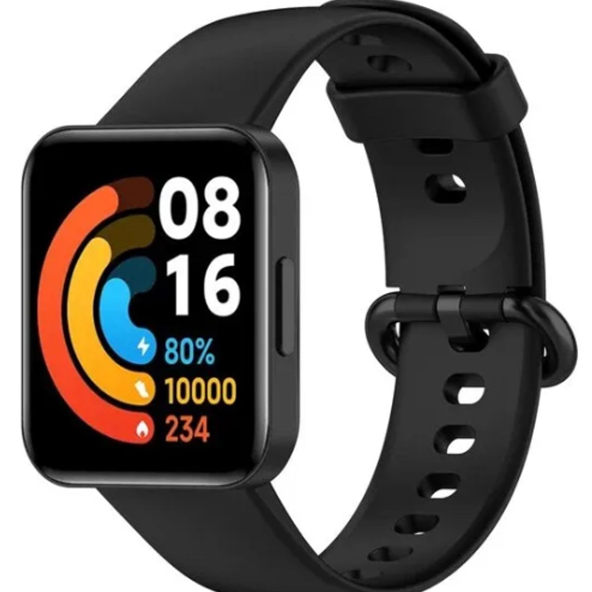 GENERICO - Correa de Silicona para Redmi Watch 2 Lite - NEGRO
