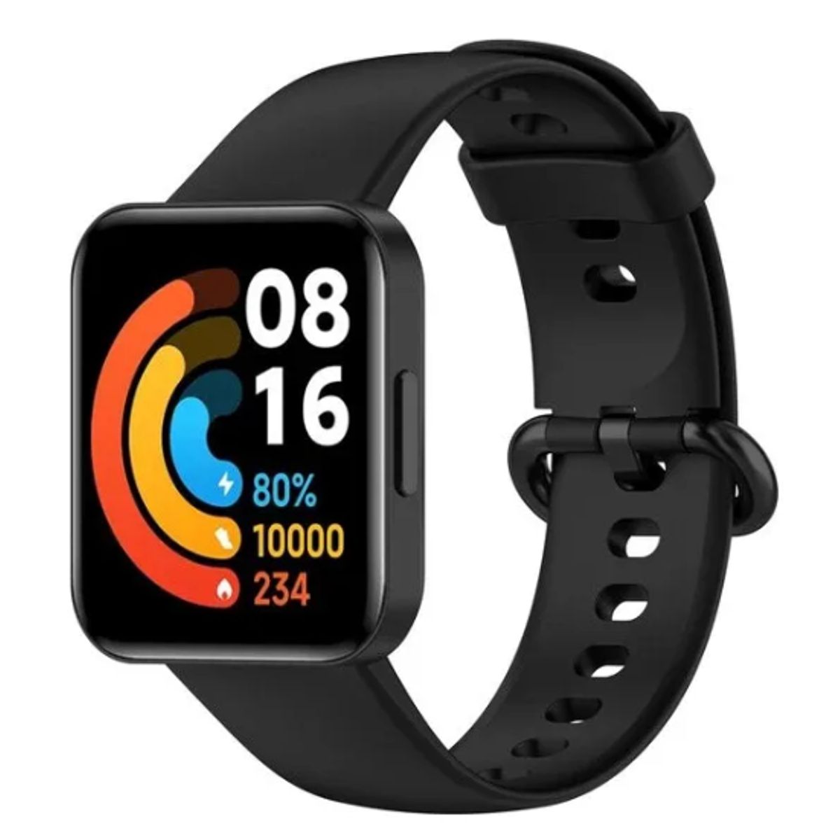 GENERICO - Correa de Silicona para Redmi Watch 2 Lite - NEGRO