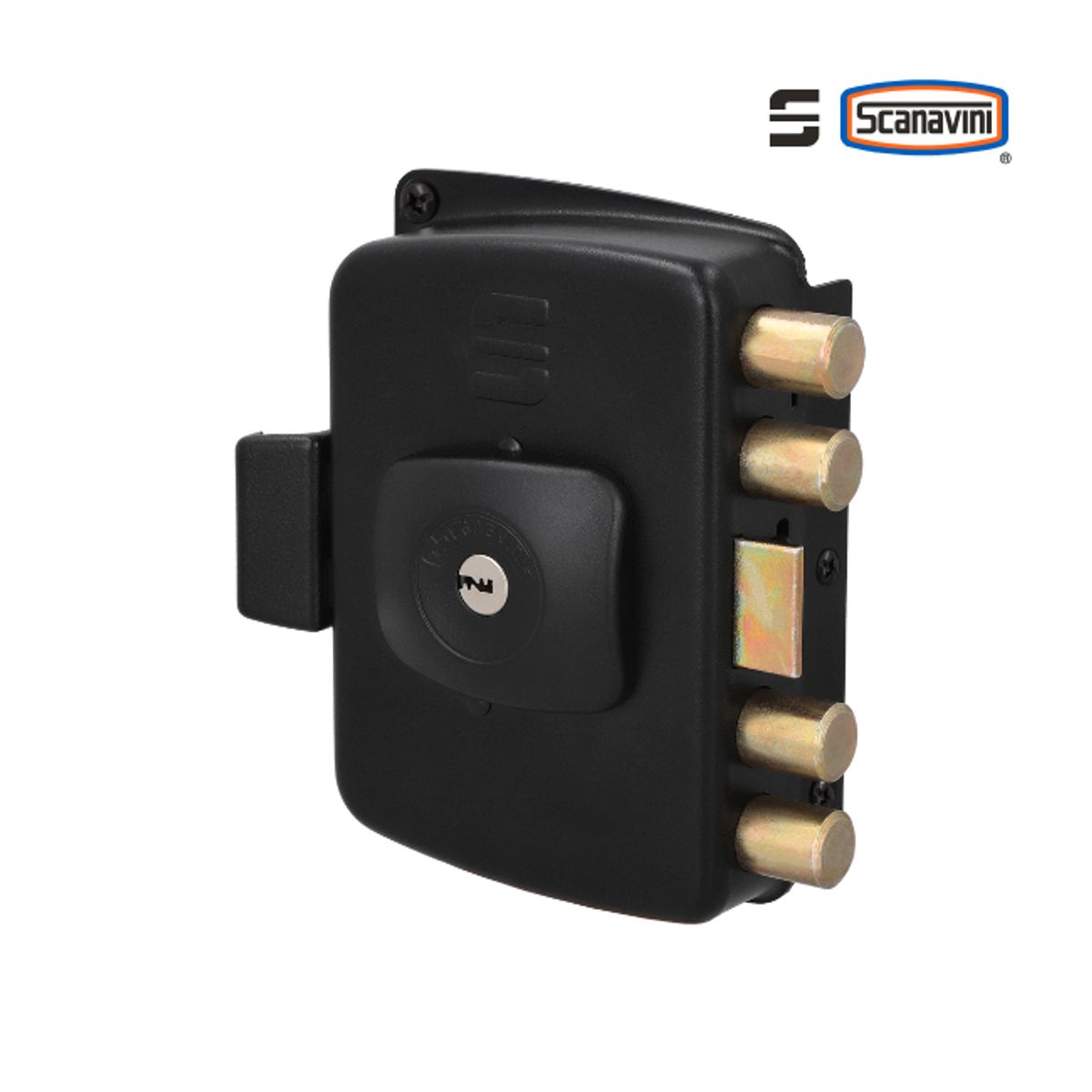 SCANAVINI - Cerradura FORZA Blindada de Sobreponer 2102 (abren hacia el interior)