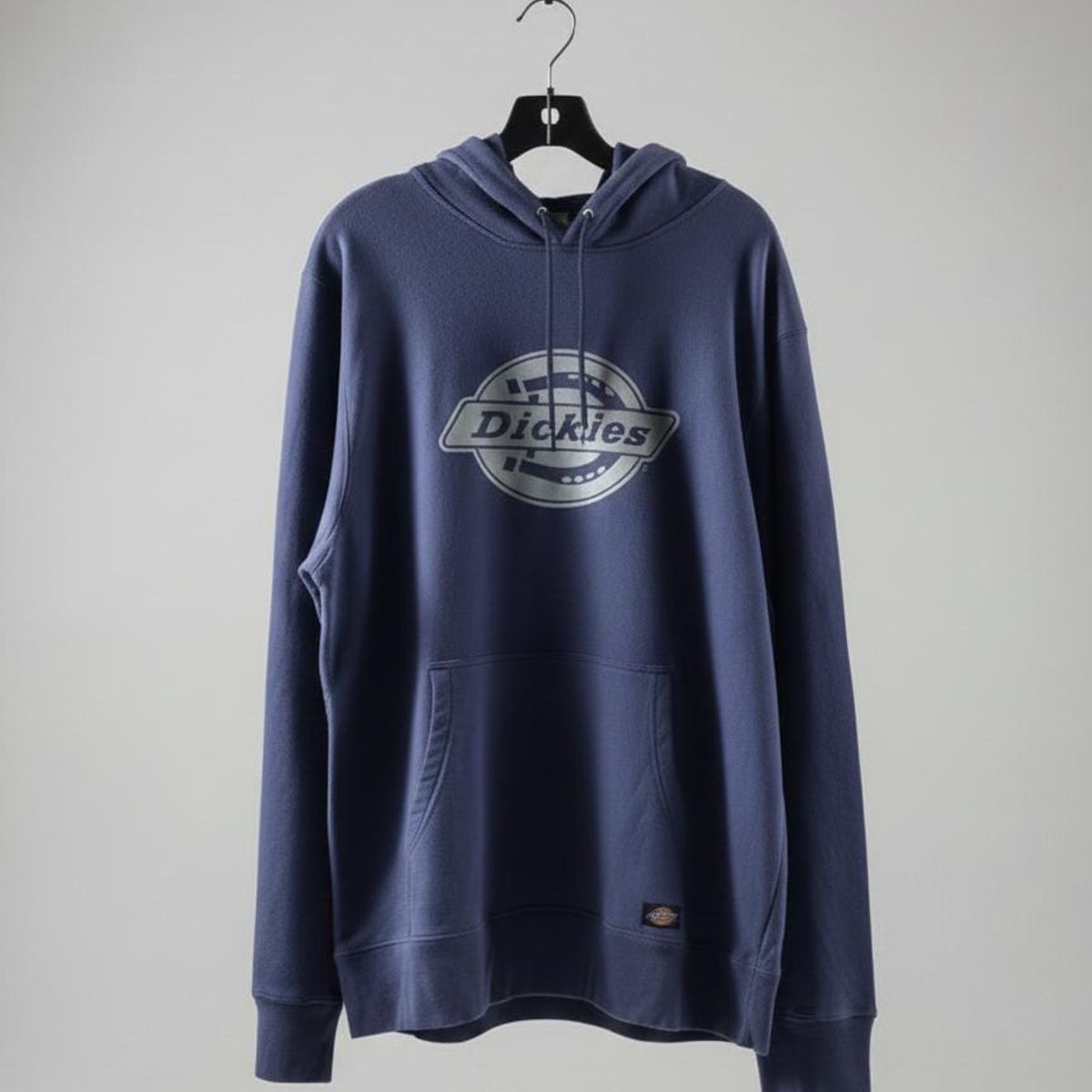 DICKIES - POLERA DELGADA DICKIES CON CAPUCHA DE LANA PARA HOMBRE  COLOR AZUL 