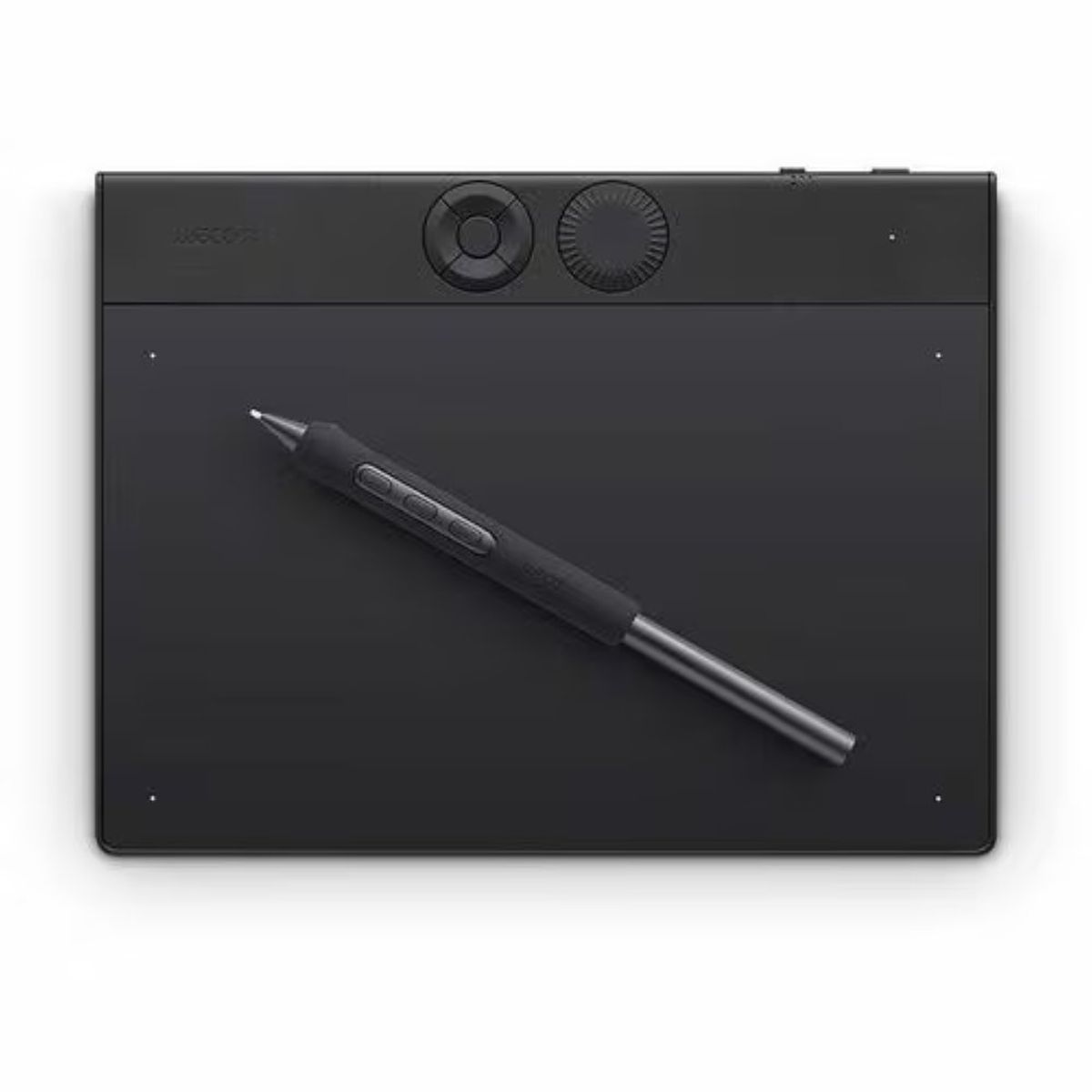 WACOM - Tableta Gráfica Wacom Intuos Pro Negro 5080 LPI 8192 Niveles de Presión Bluetooth Cable PC Mac