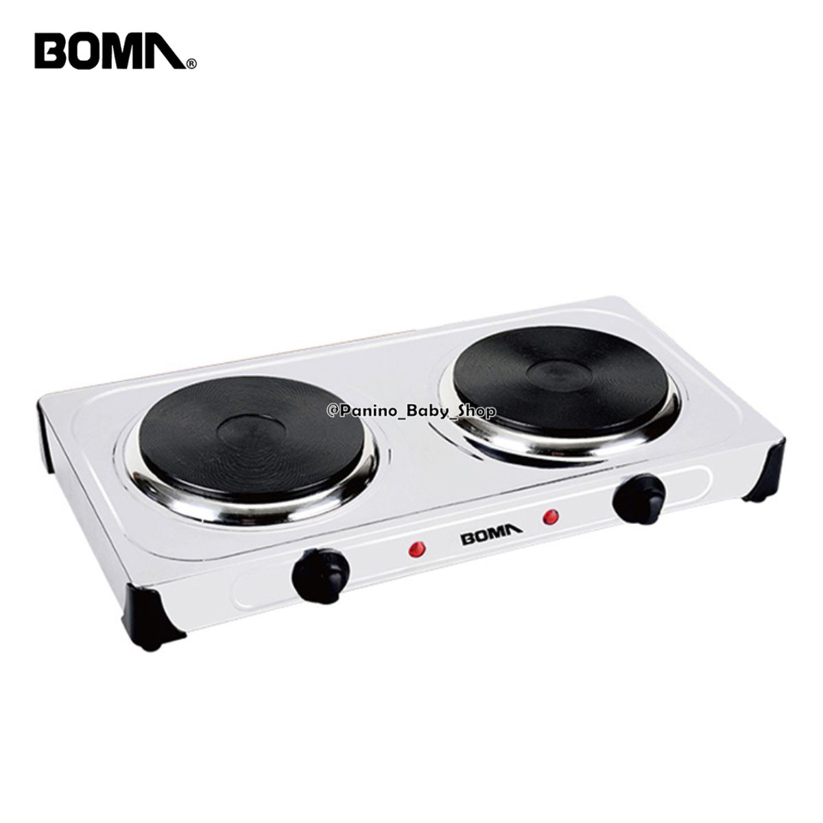 BOMA - Cocina Eléctrica Placa Solida BOMA -BM04A1- Blanco