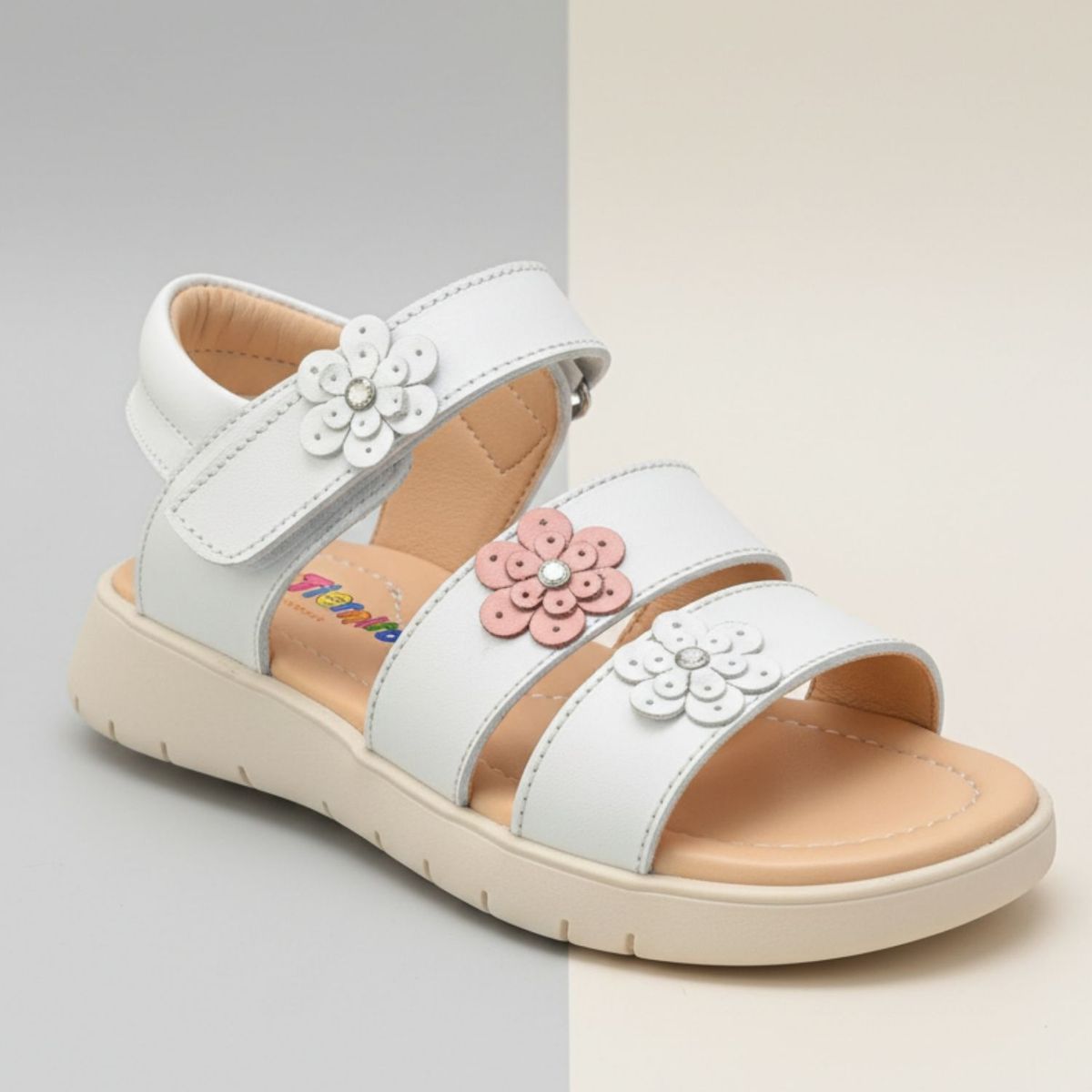 TIERNITOS - Sandalia de Niña Cuero