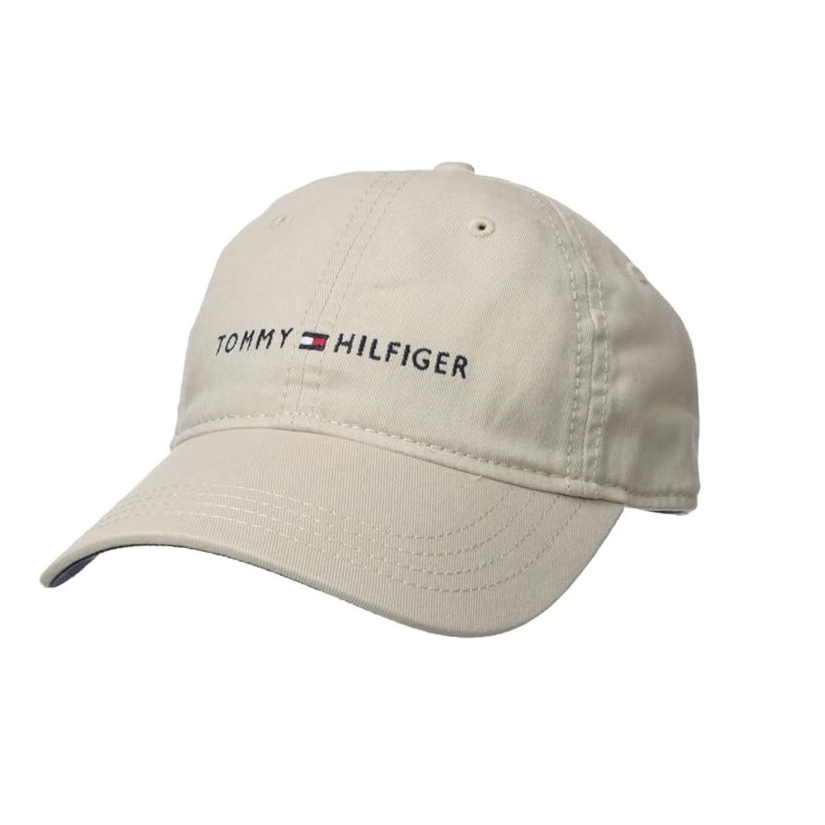 TOMMY HILFIGER - Gorra De Algodón Tommy Hilfiger Clasica - Beige Crema