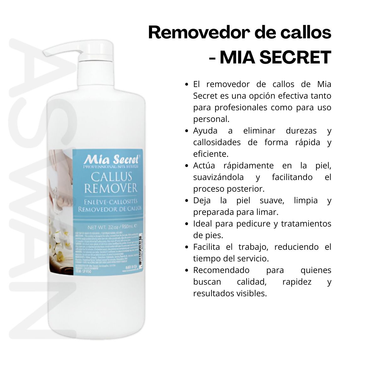 GENERICO - Removedor de callos - MIA SECRET