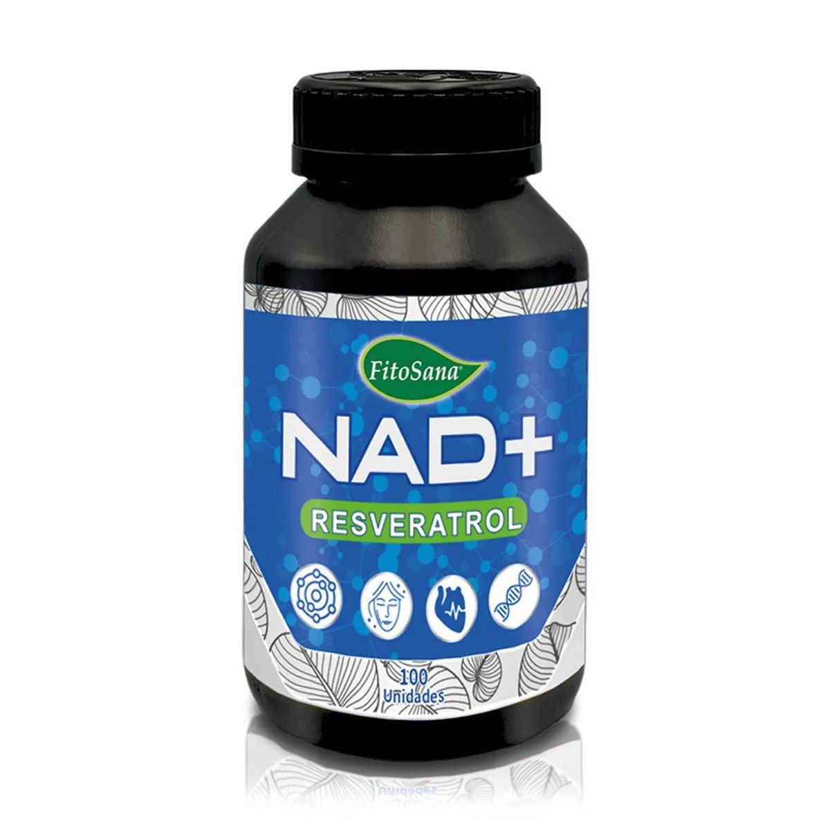 FITOSANA - NAD + Resveratrol (100 Cápsulas) - Energía Celular - Fitosana