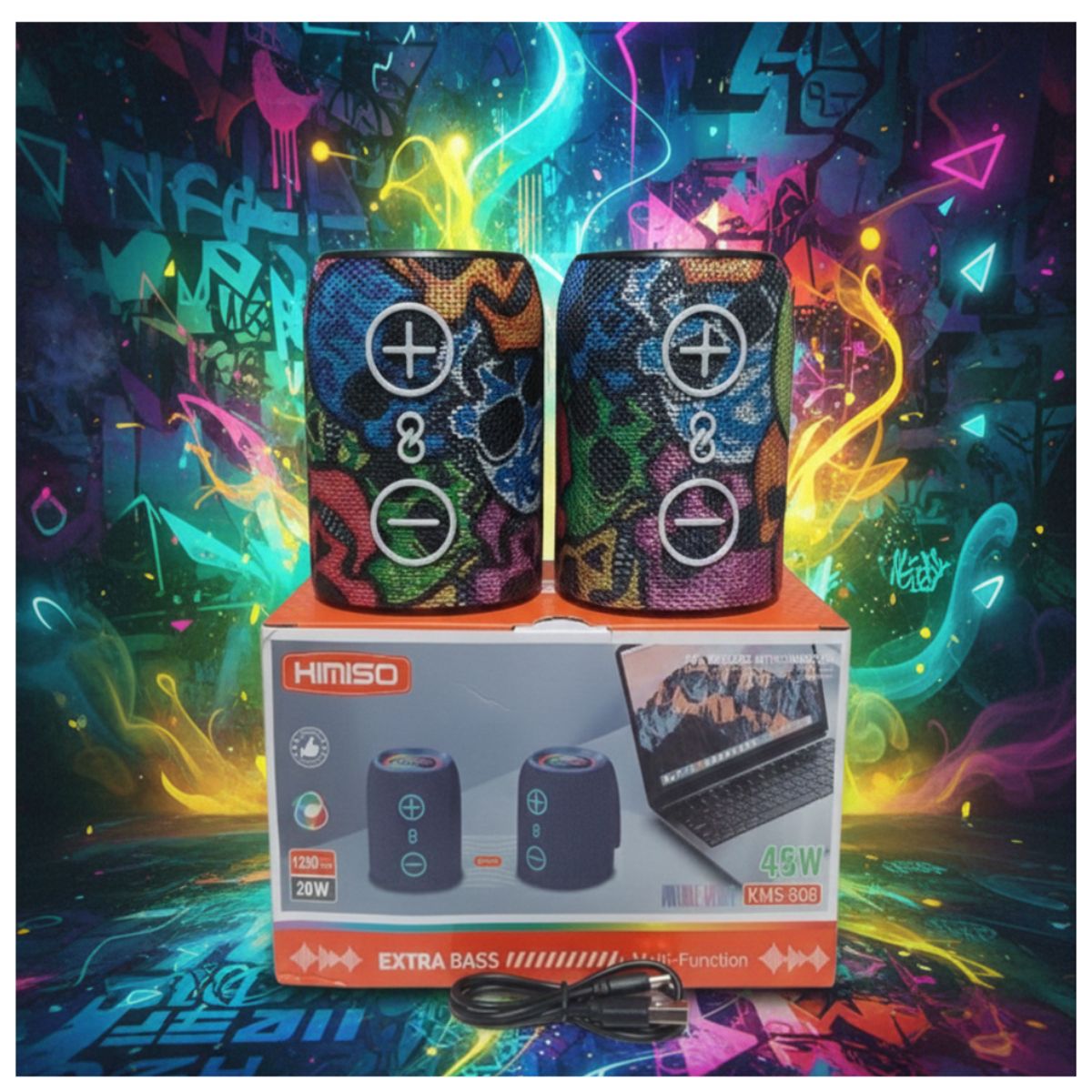 GENERICO - PARLANTES KMS-808 SONIDO ENVOLVENTE