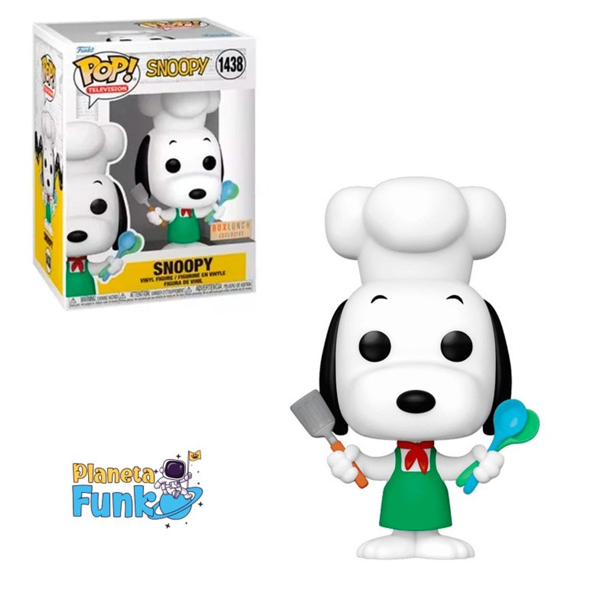 FUNKO - CHEF SNOOPY FUNKO POP EXCLUSIVO 1438