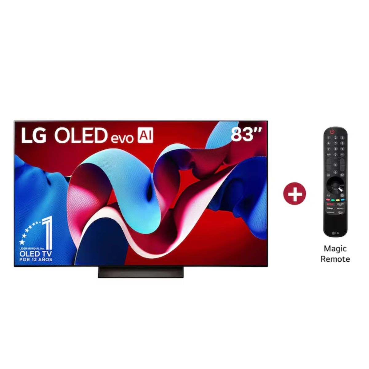 LG - Televisor LG 83 Pulgadas OLED evo AI C4 4K Smart TV