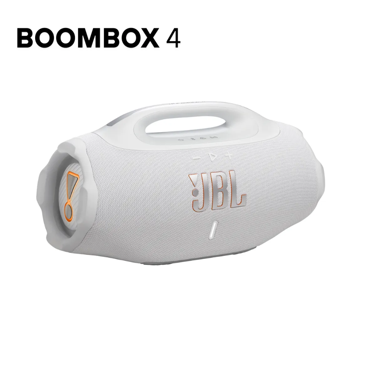 JBL - Parlante Bluetooth Jbl Boombox 4 con Auracast hasta 34 h. - Blanco