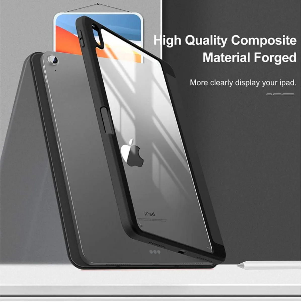 OEM - Case PREMIUM para iPad 10ma Gen Y 11va Gen A16 109 - BLANCO HUMO