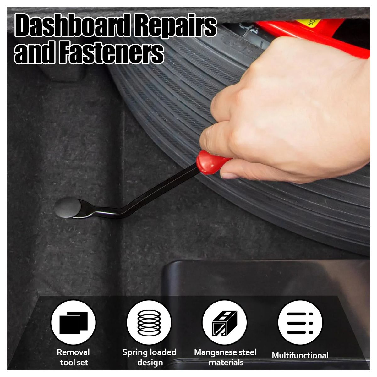 JET - Kit De Herramientas Destornillador De Hebilla + alicate