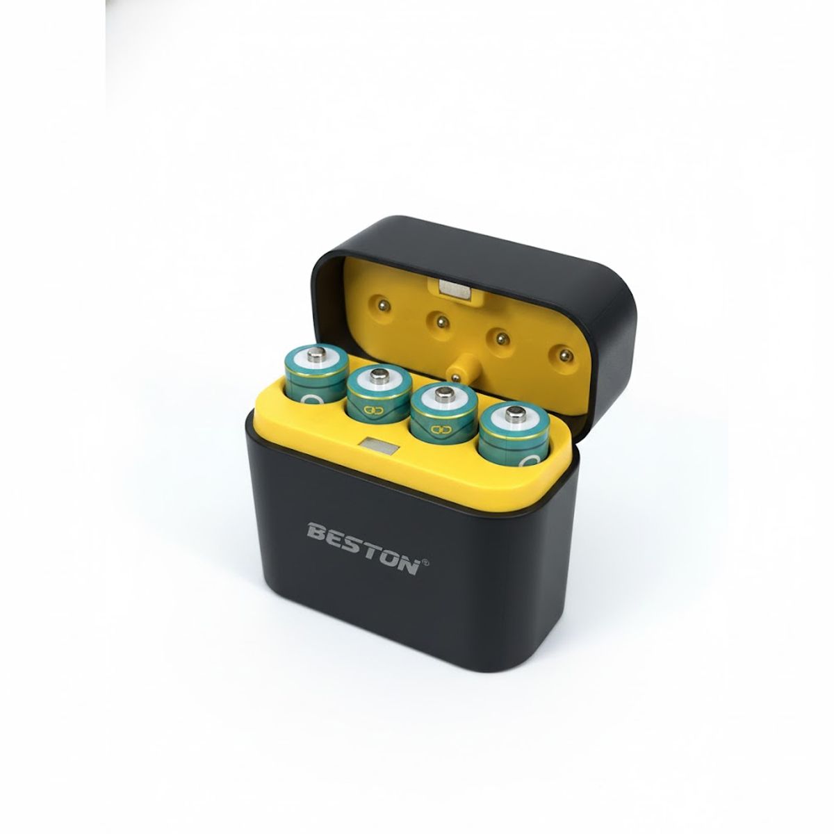 BESTON - Cargador inteligente de pilas baterías recargables 4 puestos AA M7035