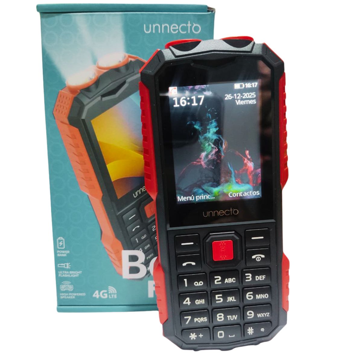 UNNECTO - Celular 4G Unnecto Doble linterna  Bateria 5000mh