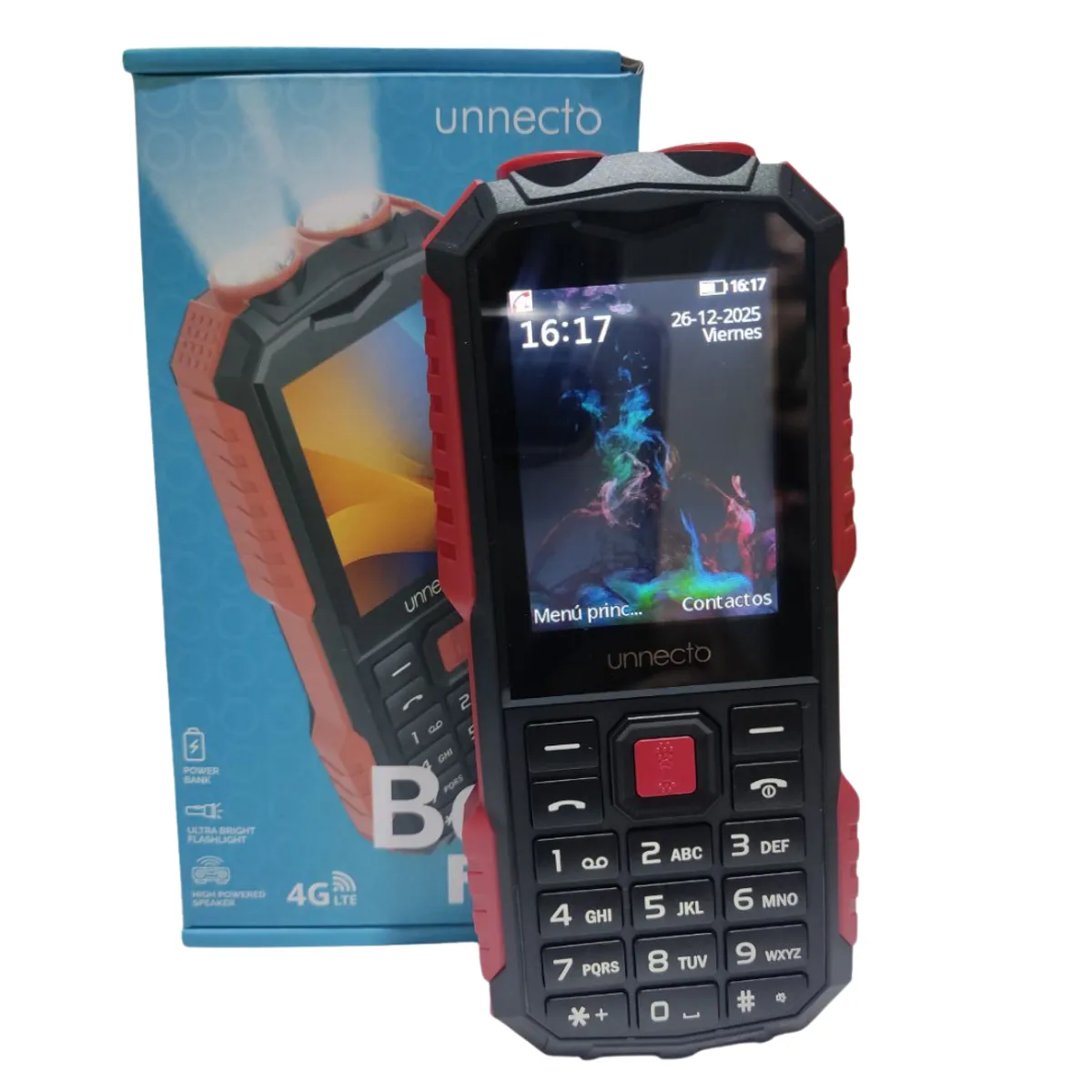 UNNECTO - Celular 4G Unnecto Doble linterna  Bateria 5000mh