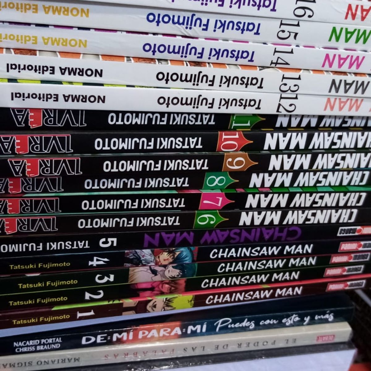 GENERICO - Chainsaw Man Complete Collection Vol 1-18 Manga Series Set by Tatsuki Fujimoto 18 Books