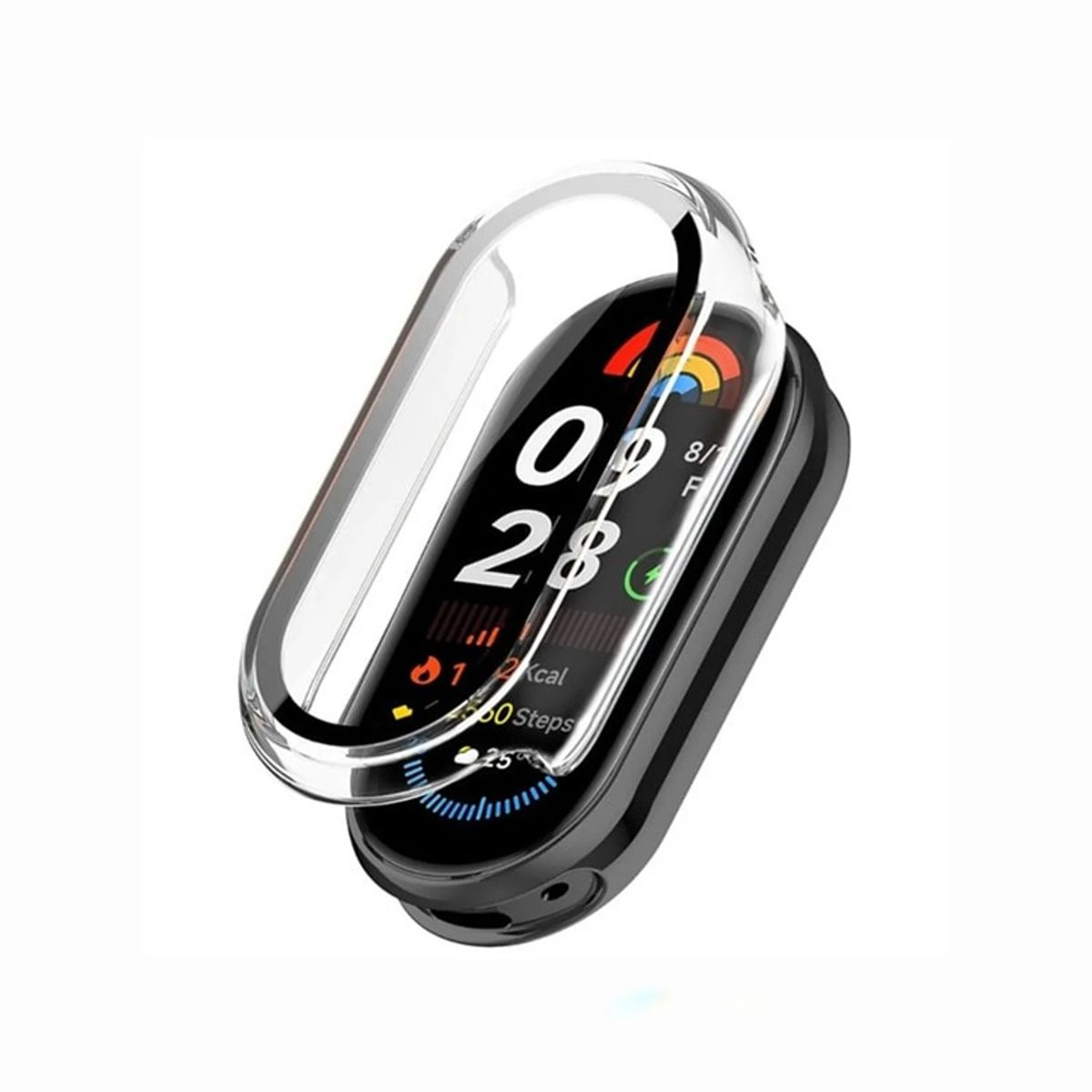 GENERICO - Case para Xiaomi Band 9  Transparente
