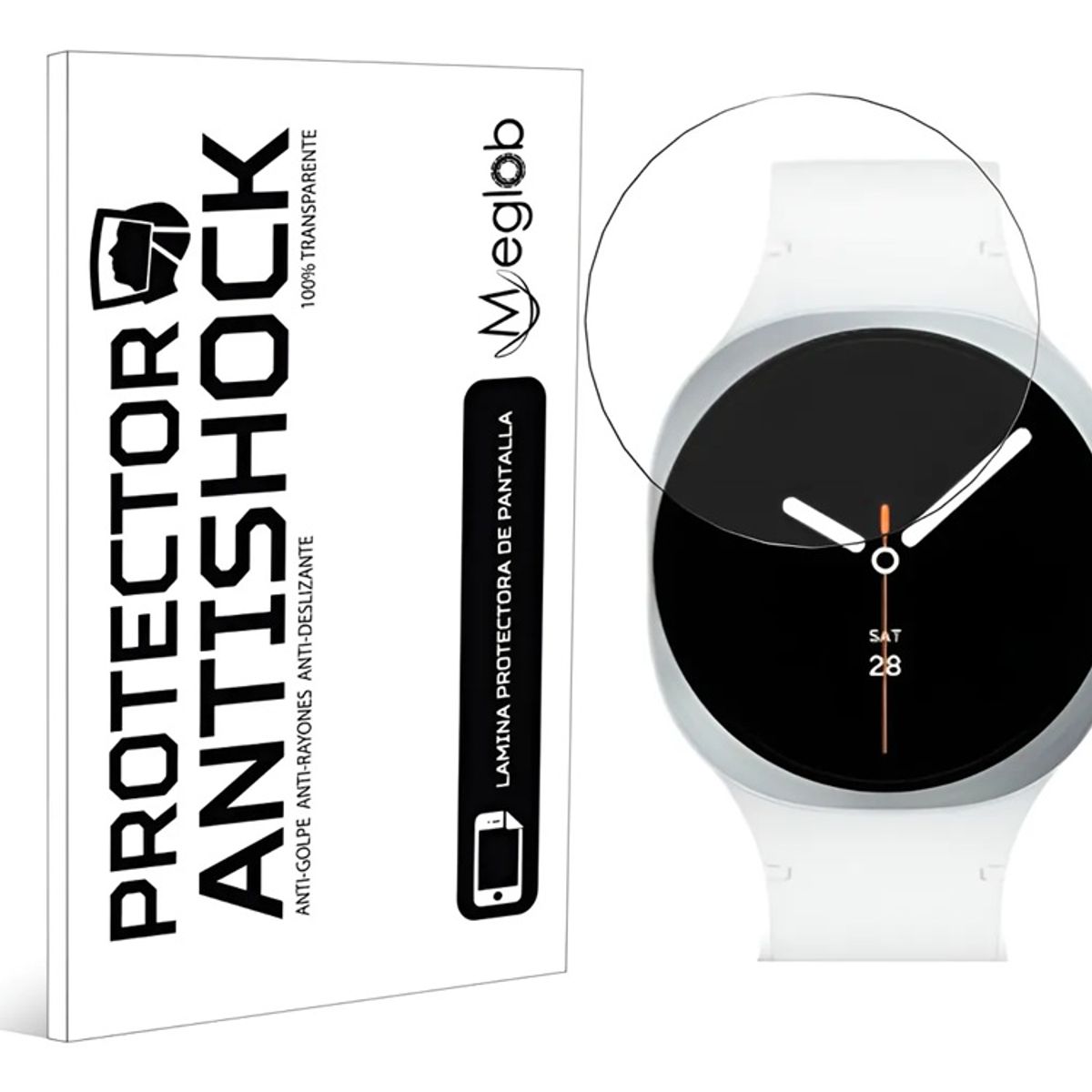 GENERICO - Protector de Pantalla para Samsung Watch 8 44mm