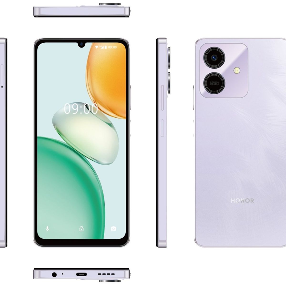 HONOR - HONOR PLAY 10 New Model  64GB ROM+  3GB RAM / PANTALLA 6.74"/ MEDIATEK HELIO G81/ ANDROID 15/ MORADO