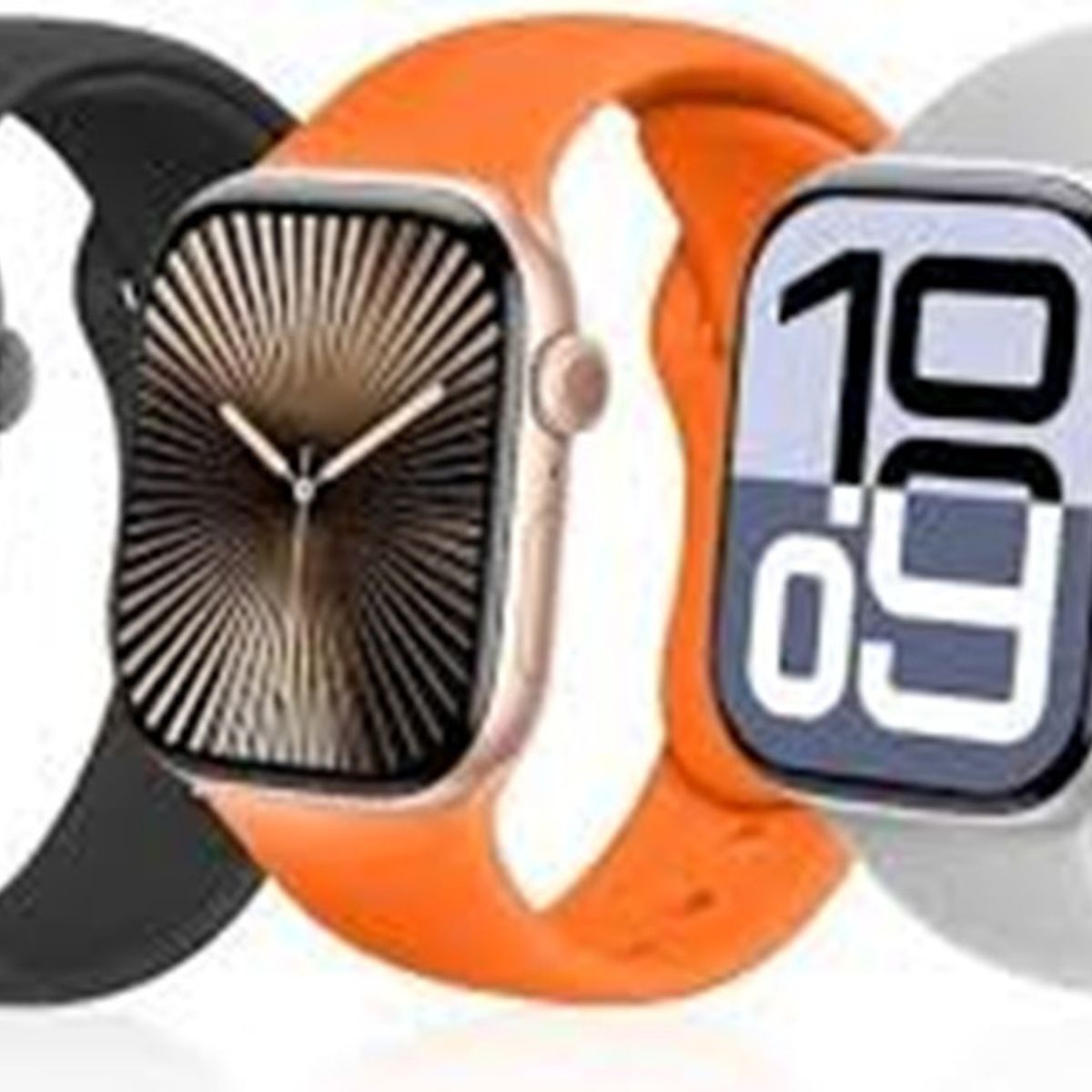 GENERICO - Smartwatch KW53 MAX Audifono Con 7 correas  Plata