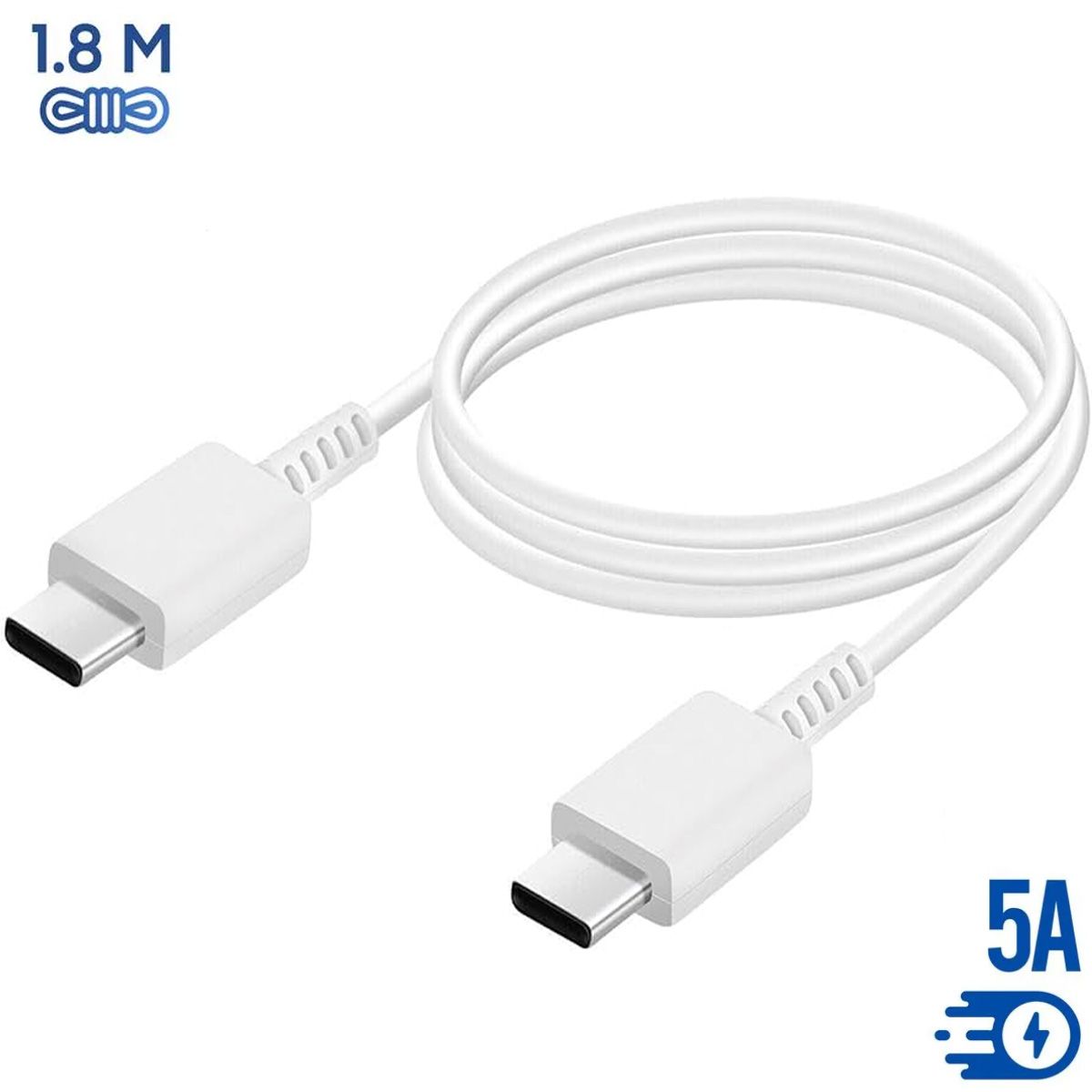 SAMSUNG - Cable Samsung 5 Amperios  18 Metros Blanco