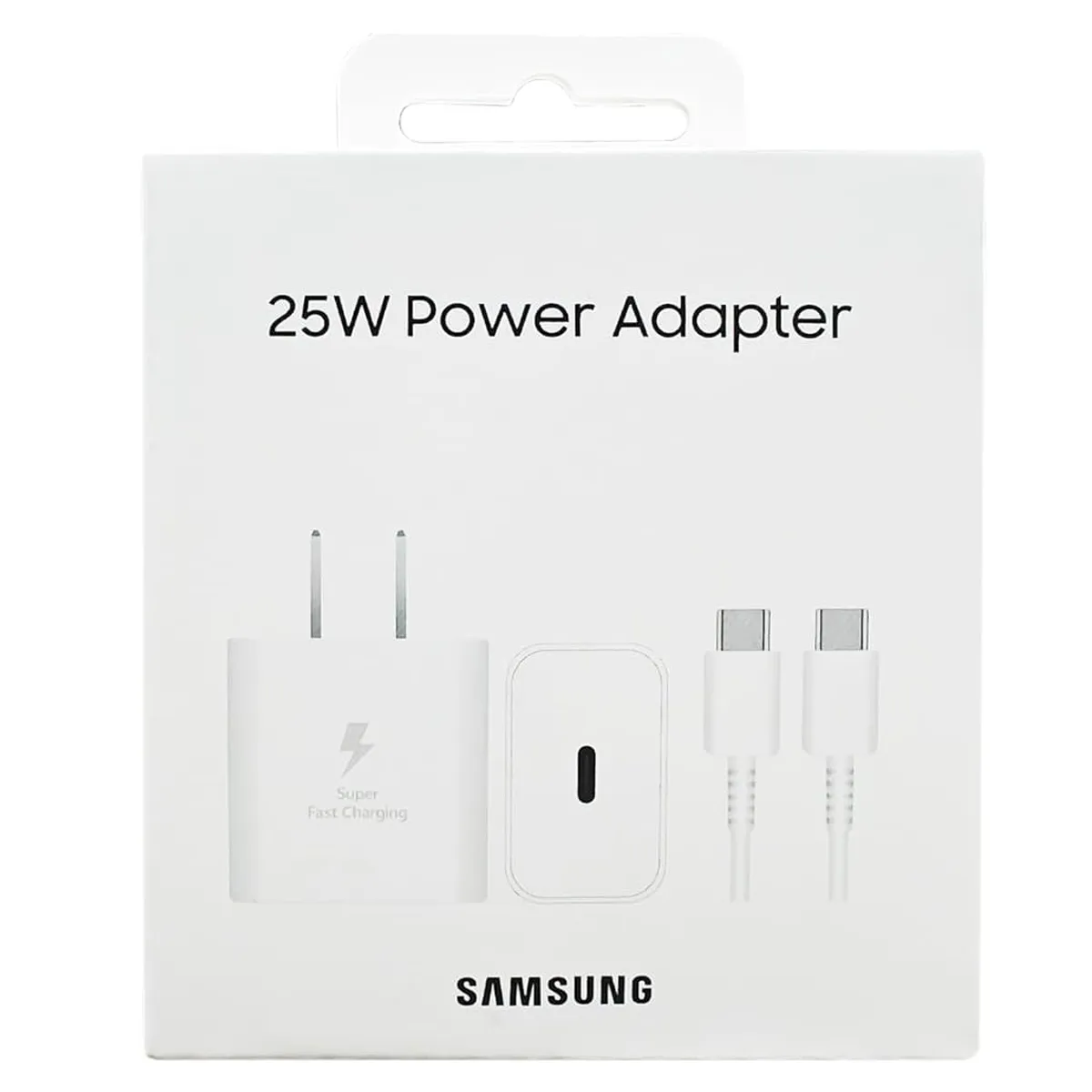 SAMSUNG - Cargador Samsung 25W Para Galaxy Tab S10 Lite S10 Fe Blanco