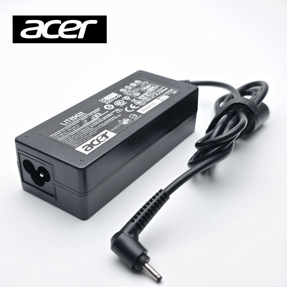 ACER - Cargador ACER 65W 19V  (NUEVO CAJA SELLADA)