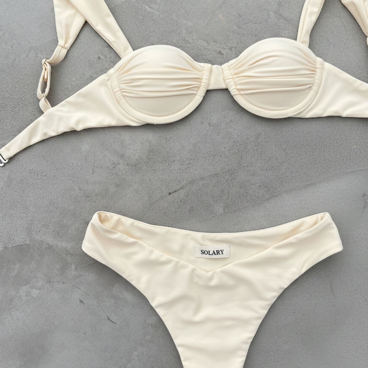 SOLARY - Calzón de Bikini Bottom Palma Perla