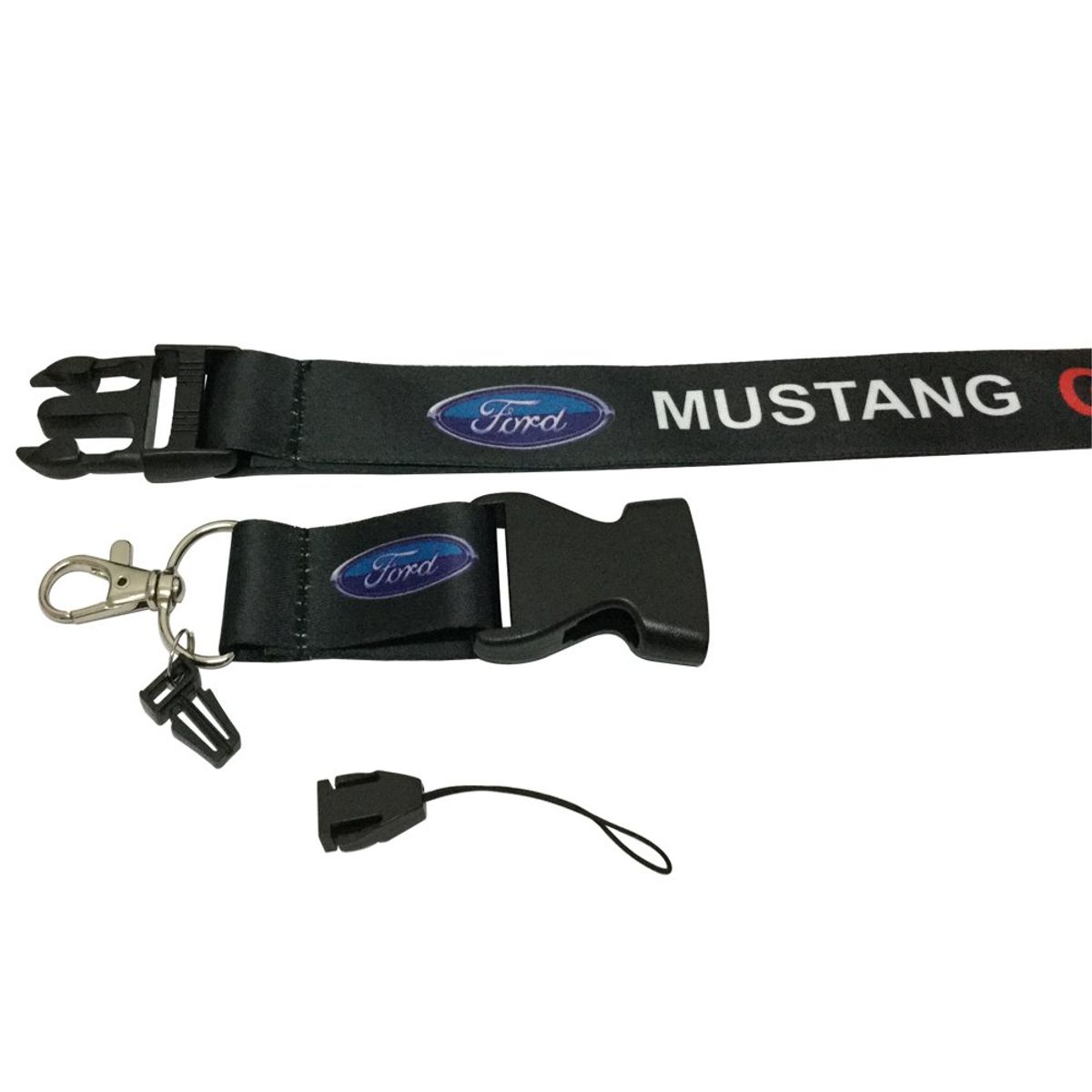 JET - Lanyard Mustang Clásico  Diseño Automotriz Premium