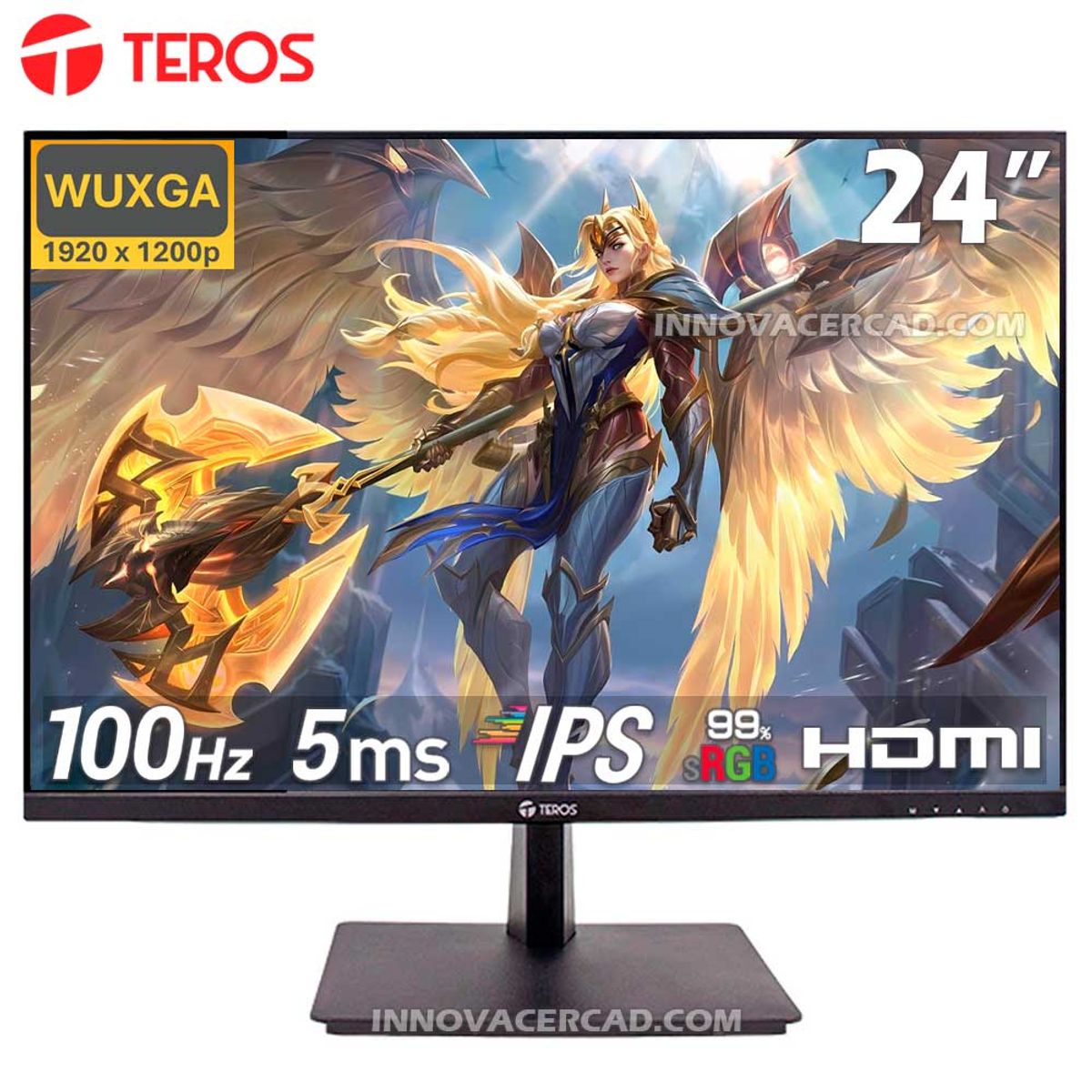 TEROS - MONITOR TEROS TE-2420CS 24 IPS WUXGA 1920x1200 100Hz 5ms