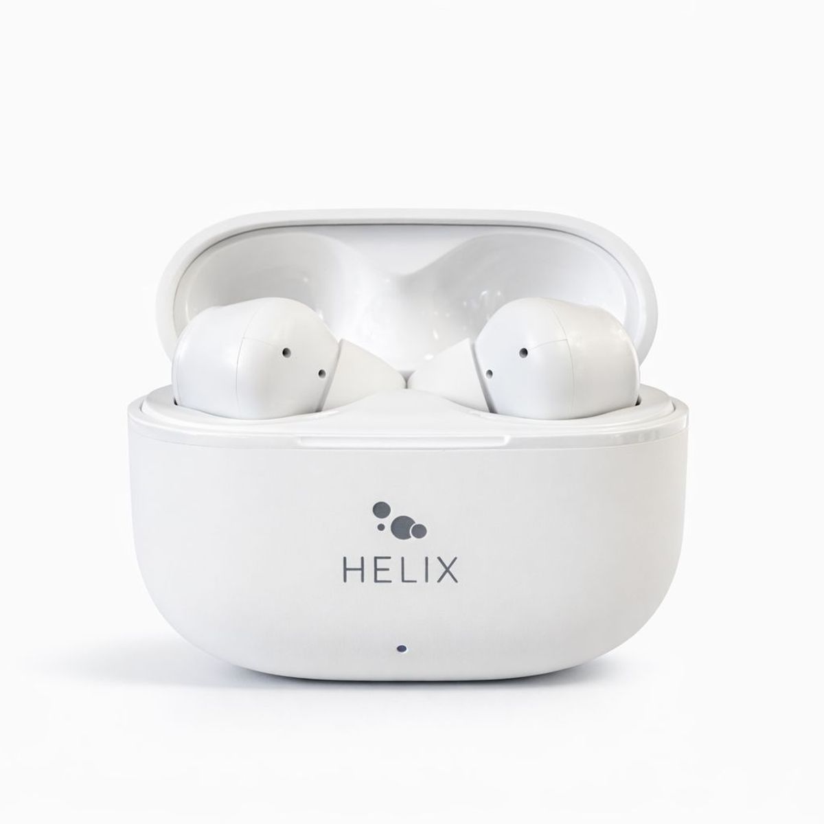 GENERICO - Audífonos Inalámbricos Helix True Wireless Blancos con Estuche de Carga Portátil