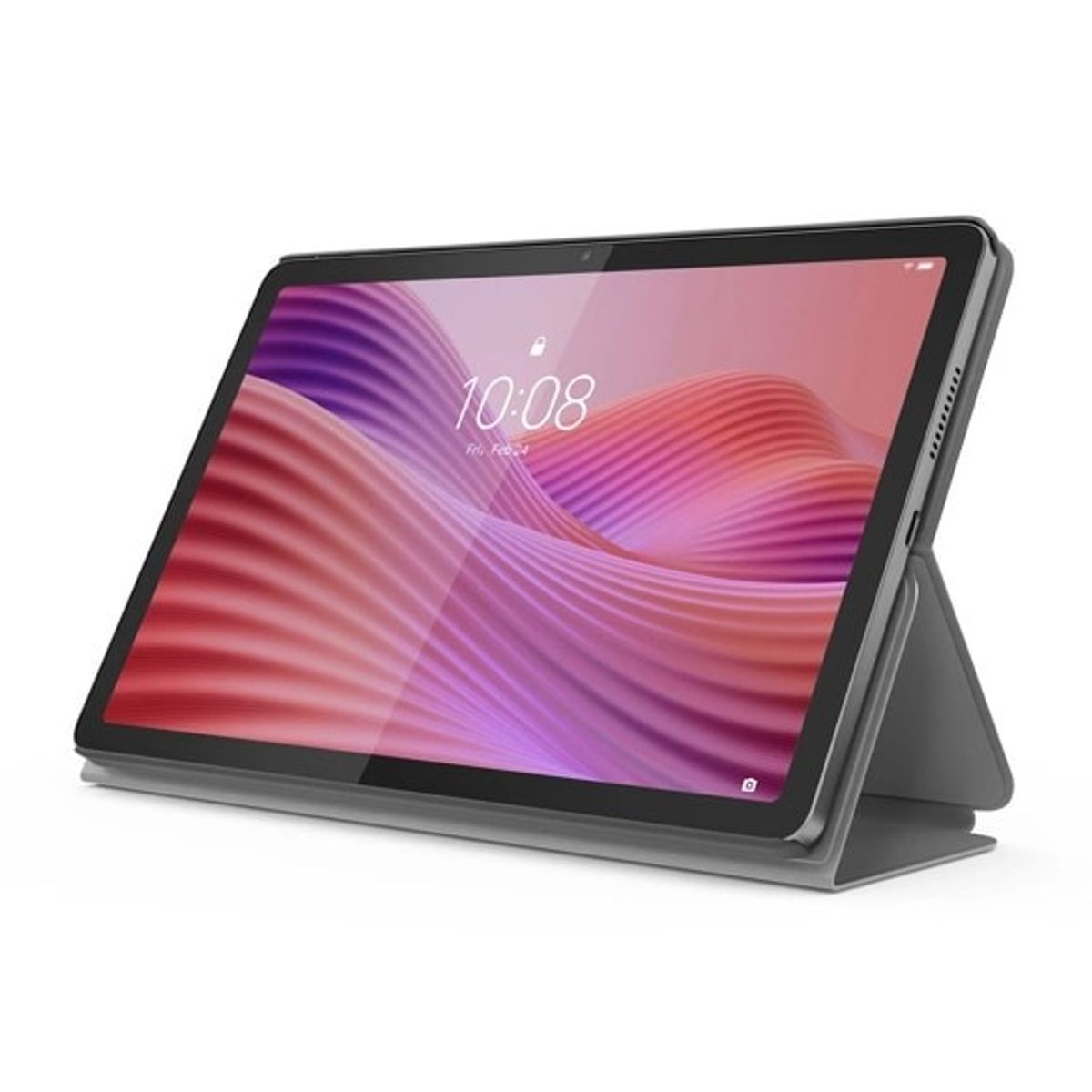 LENOVO - Tablet Lenovo Tab 101 4G LTE 128GB 4GB RAM + Folio Case - GRIS