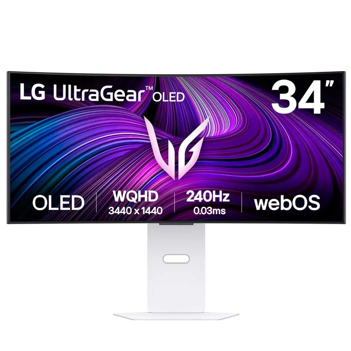 LG - MONITOR GAMING LG 34GX90SA-W 34 UltraGear Curvo OLED WQHD 240Hz 003ms G-Sync