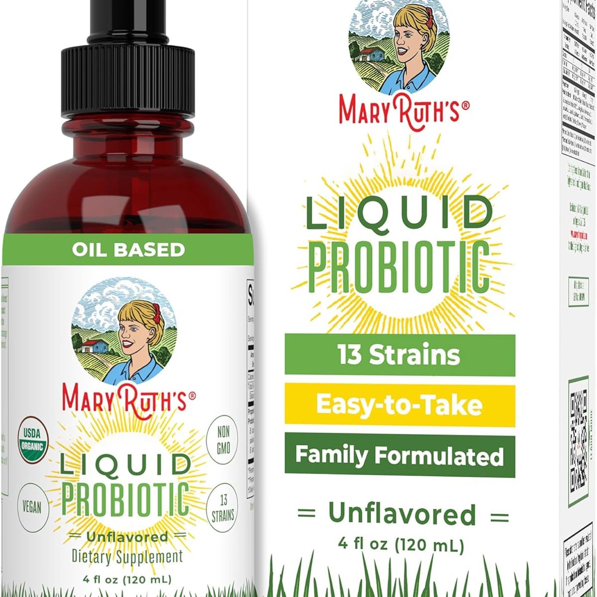 GENERICO - Probiótico líquido orgánico por MaryRuth's para niños 4 onzas