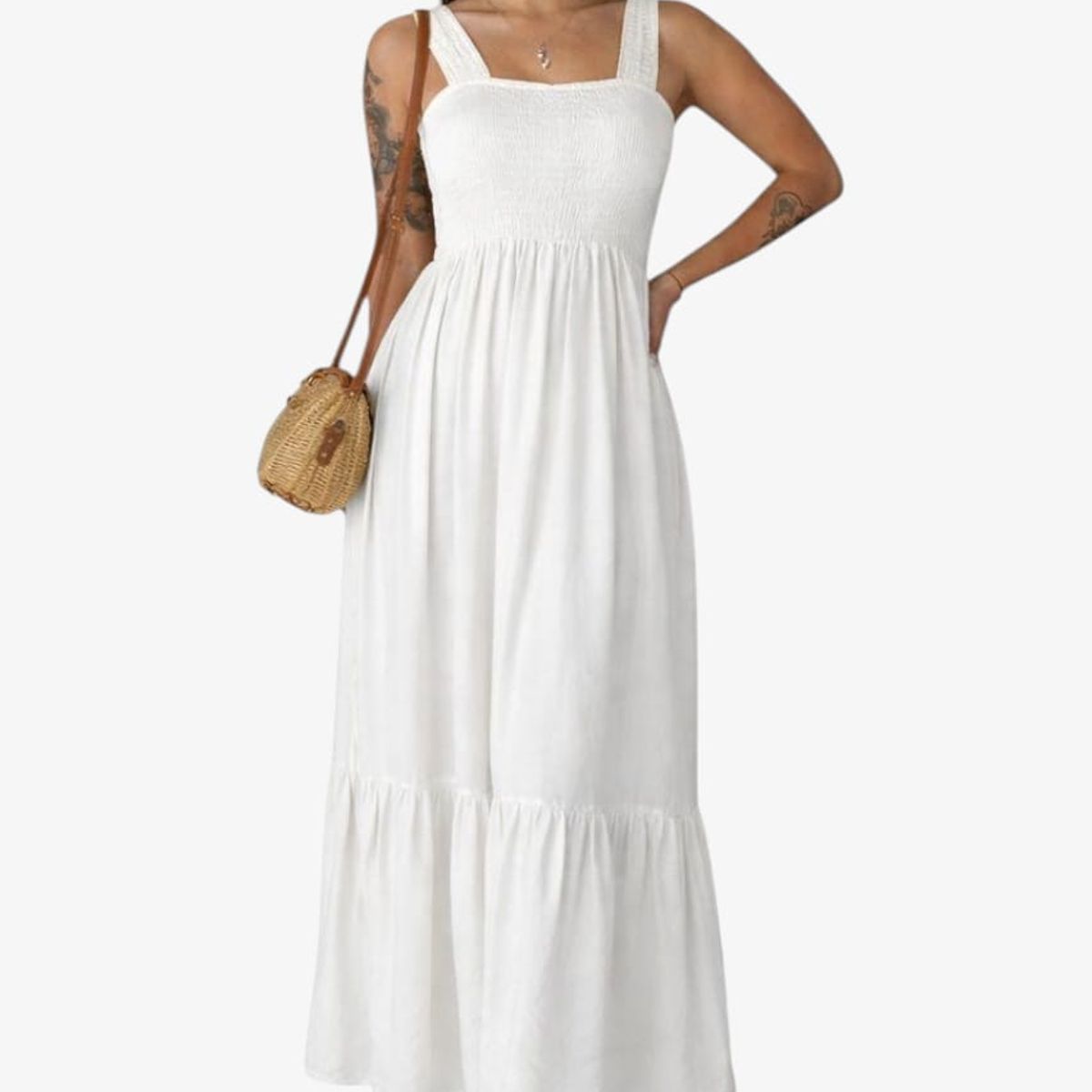 GENERICO - VESTIDO LARGO VERANO PARA MUJER