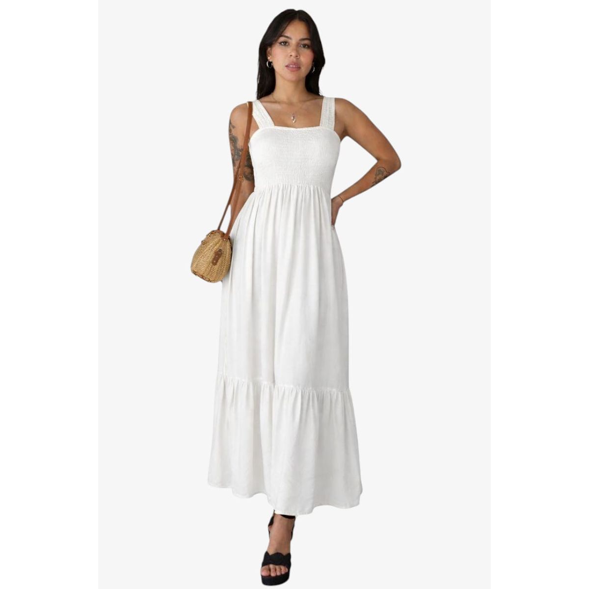 GENERICO - VESTIDO LARGO VERANO PARA MUJER