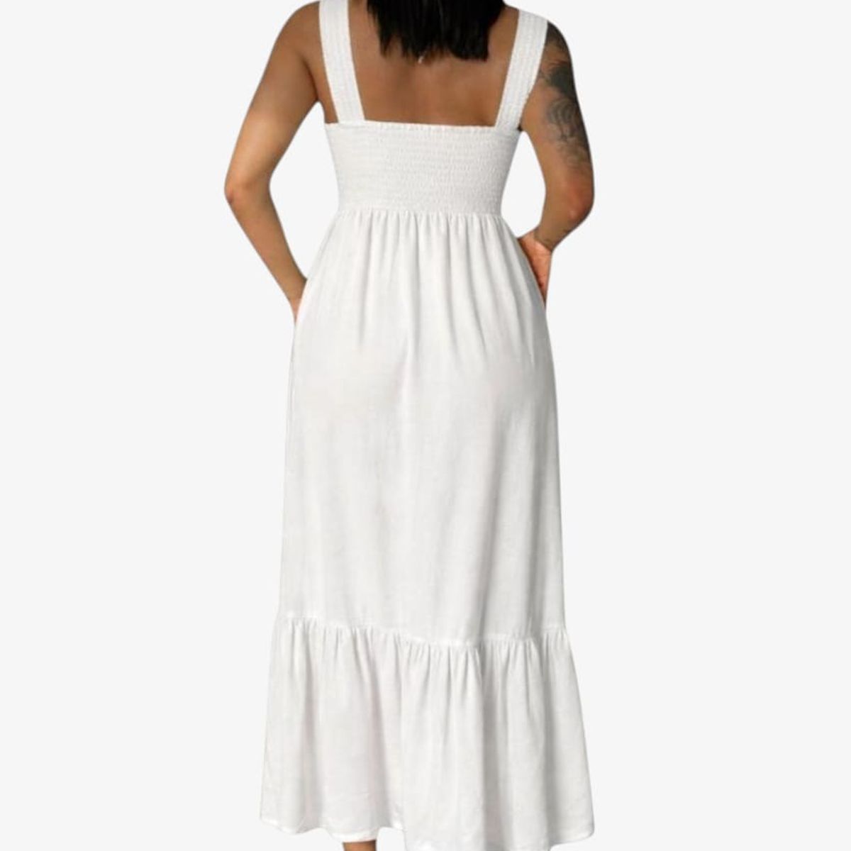 GENERICO - VESTIDO LARGO VERANO PARA MUJER