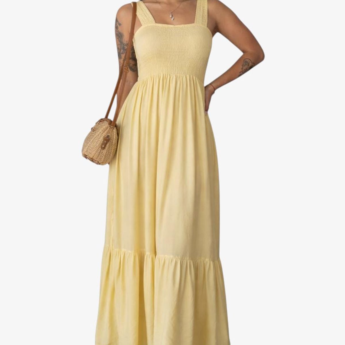 GENERICO - VESTIDO LARGO VERANO PARA MUJER