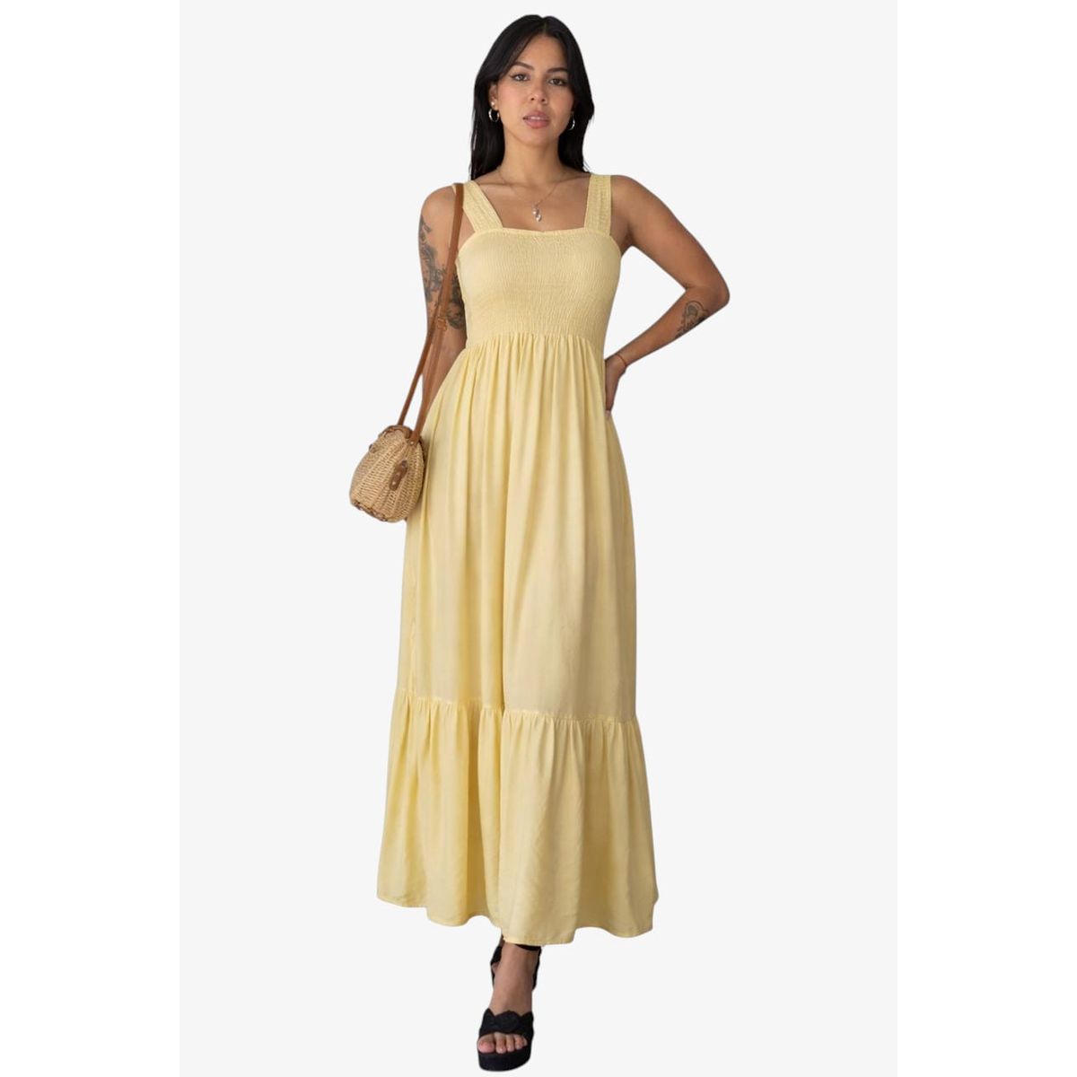 GENERICO - VESTIDO LARGO VERANO PARA MUJER