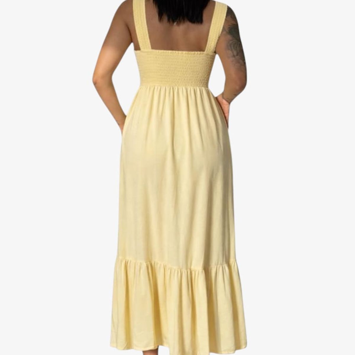 GENERICO - VESTIDO LARGO VERANO PARA MUJER