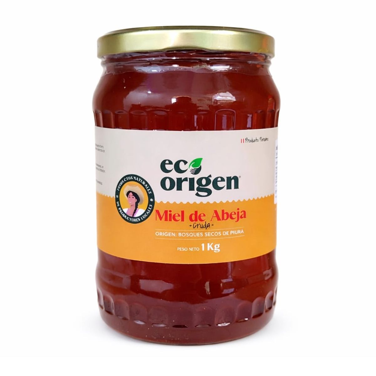 ECO ORIGEN - Miel de Abeja Cruda Multifloral de Piura x 1 kg. - Eco Origen