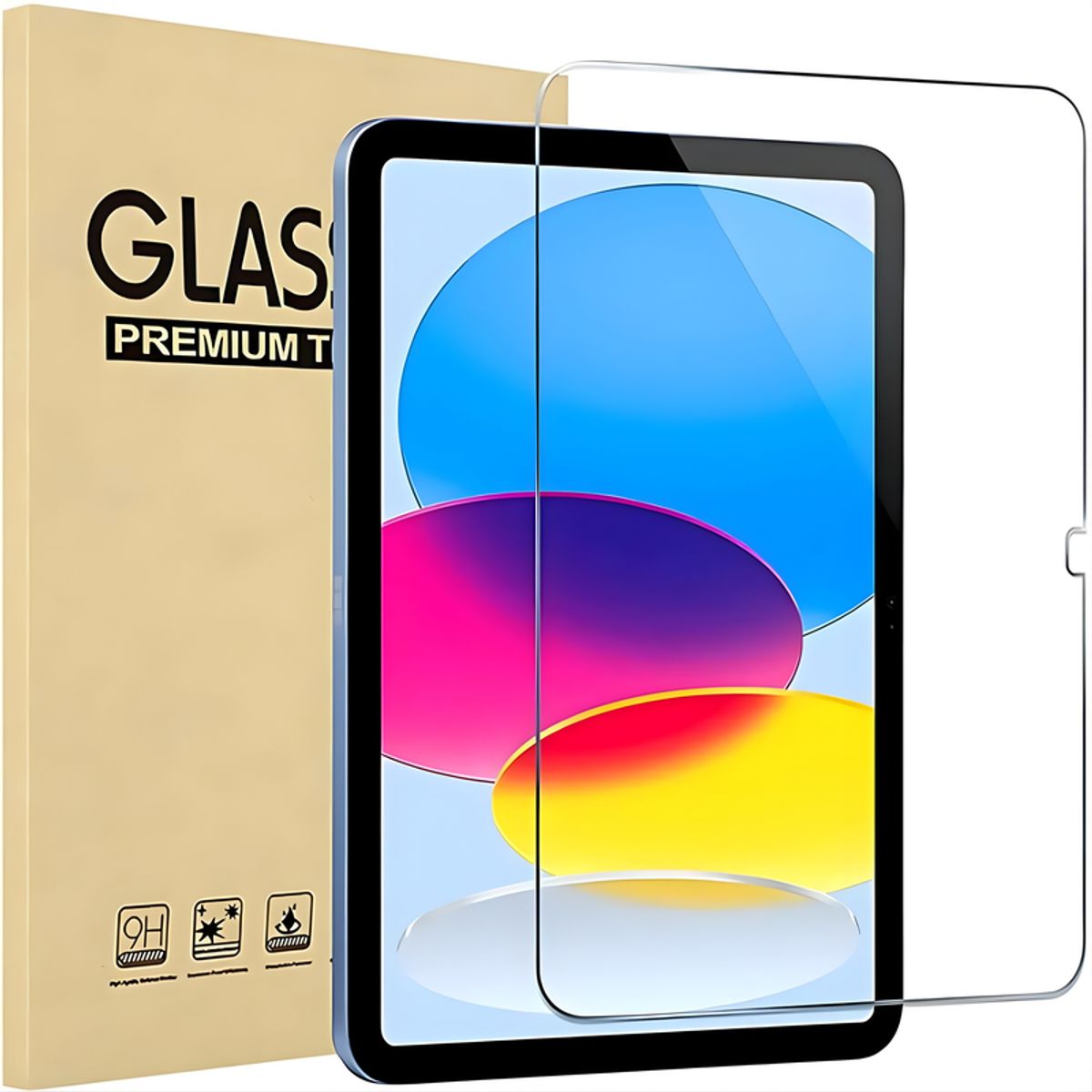 SHIELD - Mica Protector de Pantalla de Vidrio Templado para Samsung Galaxy Tab S7 FE