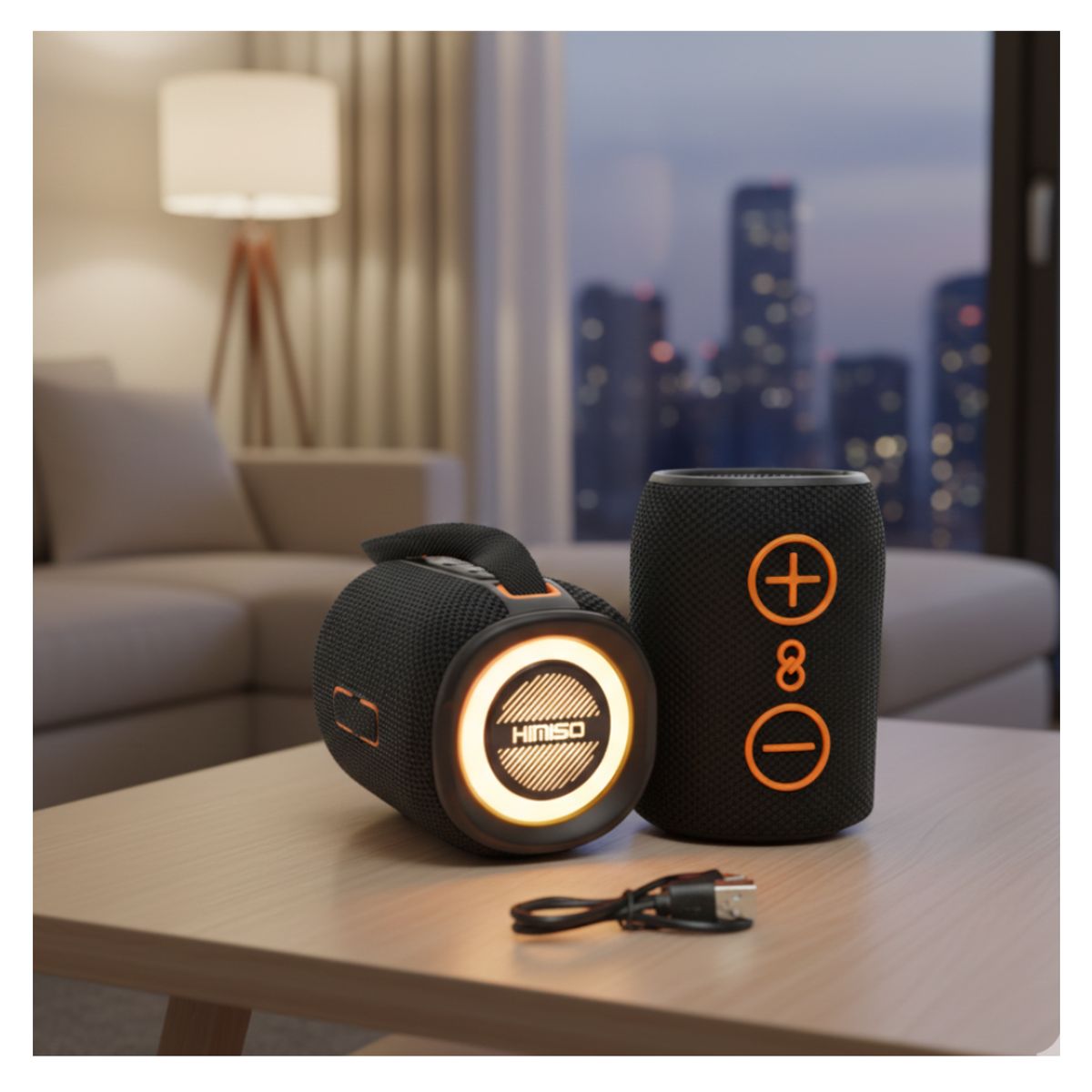 GENERICO - PARLANTE KMS 808 PRO NEGRO – SONIDO ESTÉREO